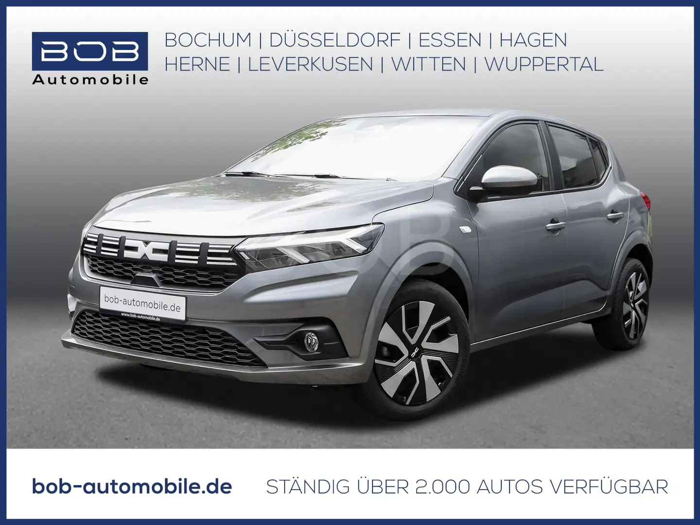 Dacia Sandero Expression ECO-G 100 SHZ PDC KLIMA BT Grau - 1