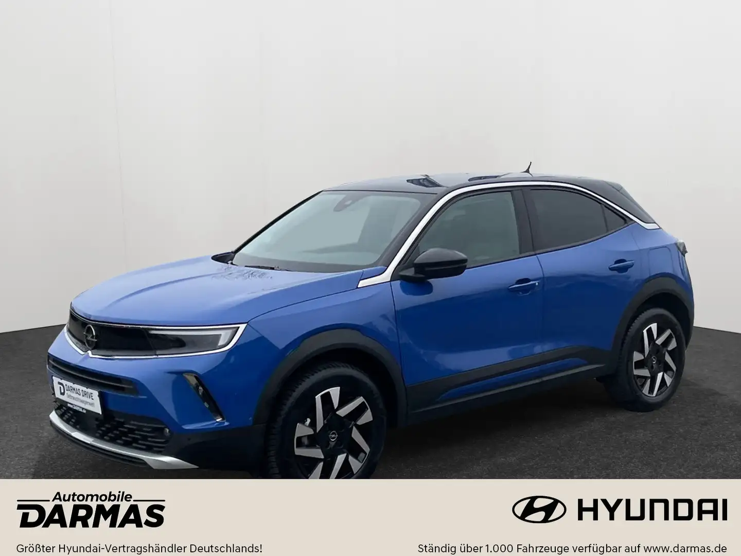 Opel Mokka Mokka Elegance 1.2 A/T Turbo Navi LED 1. Hd TOP Blau - 1