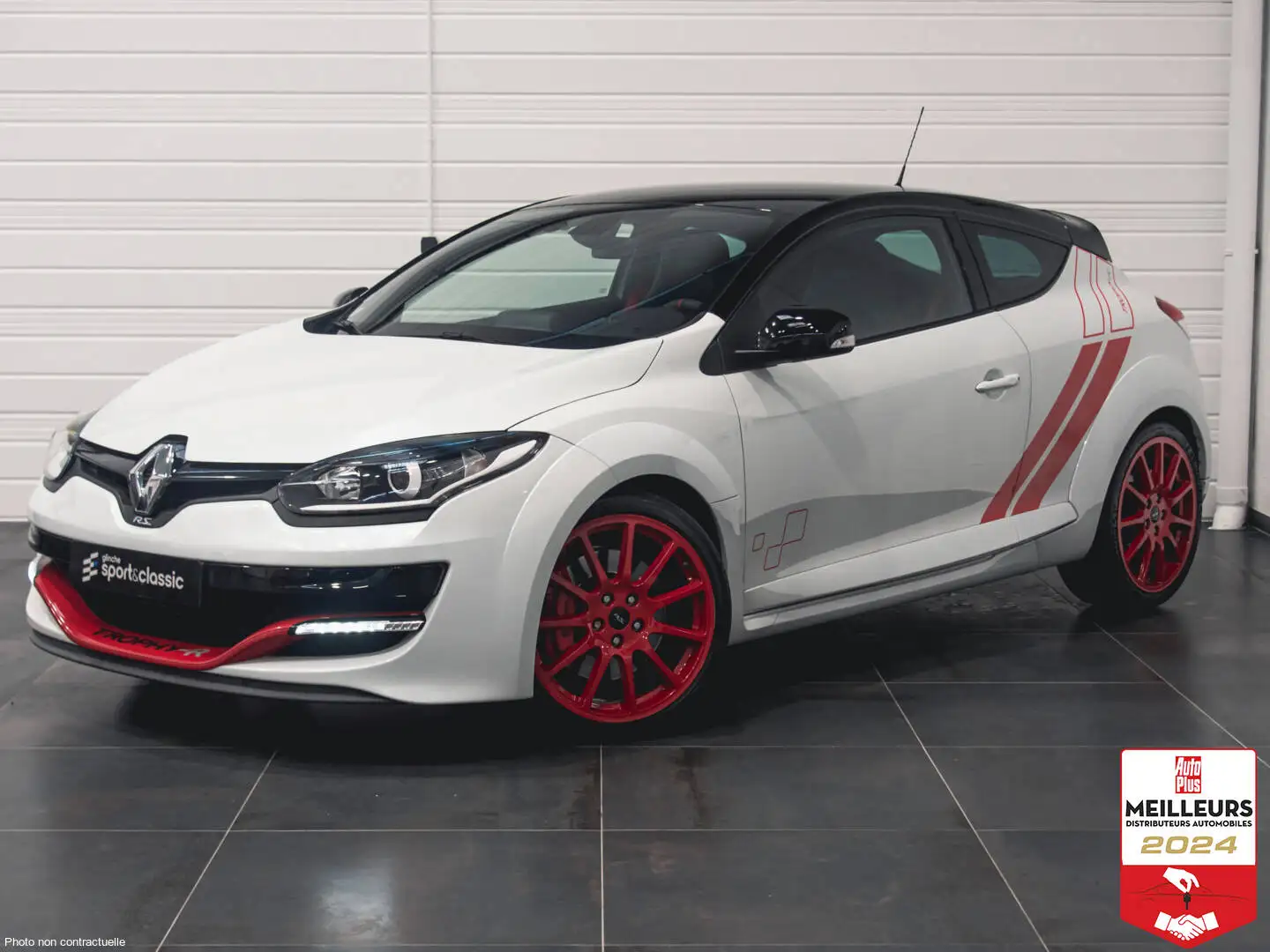 Renault Megane III 2.0 275ch RS TROPHY R Blanc - 1