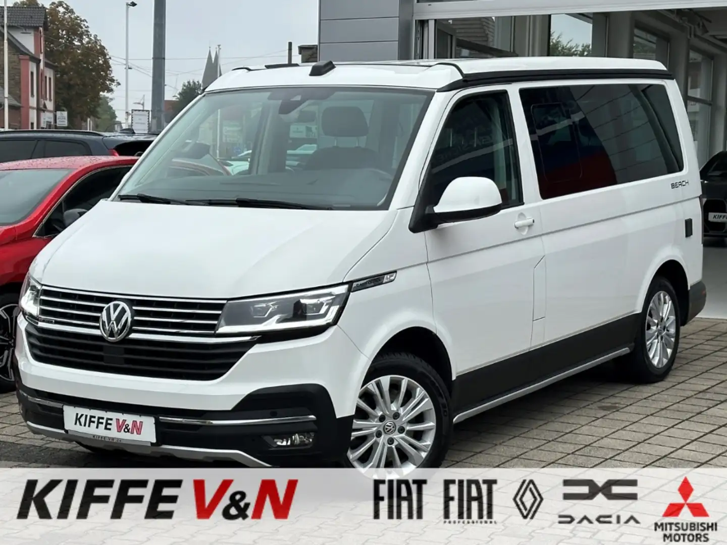 Volkswagen T6.1 California Beach Camper 4M ACC RFK DIGI AHK Weiß - 1