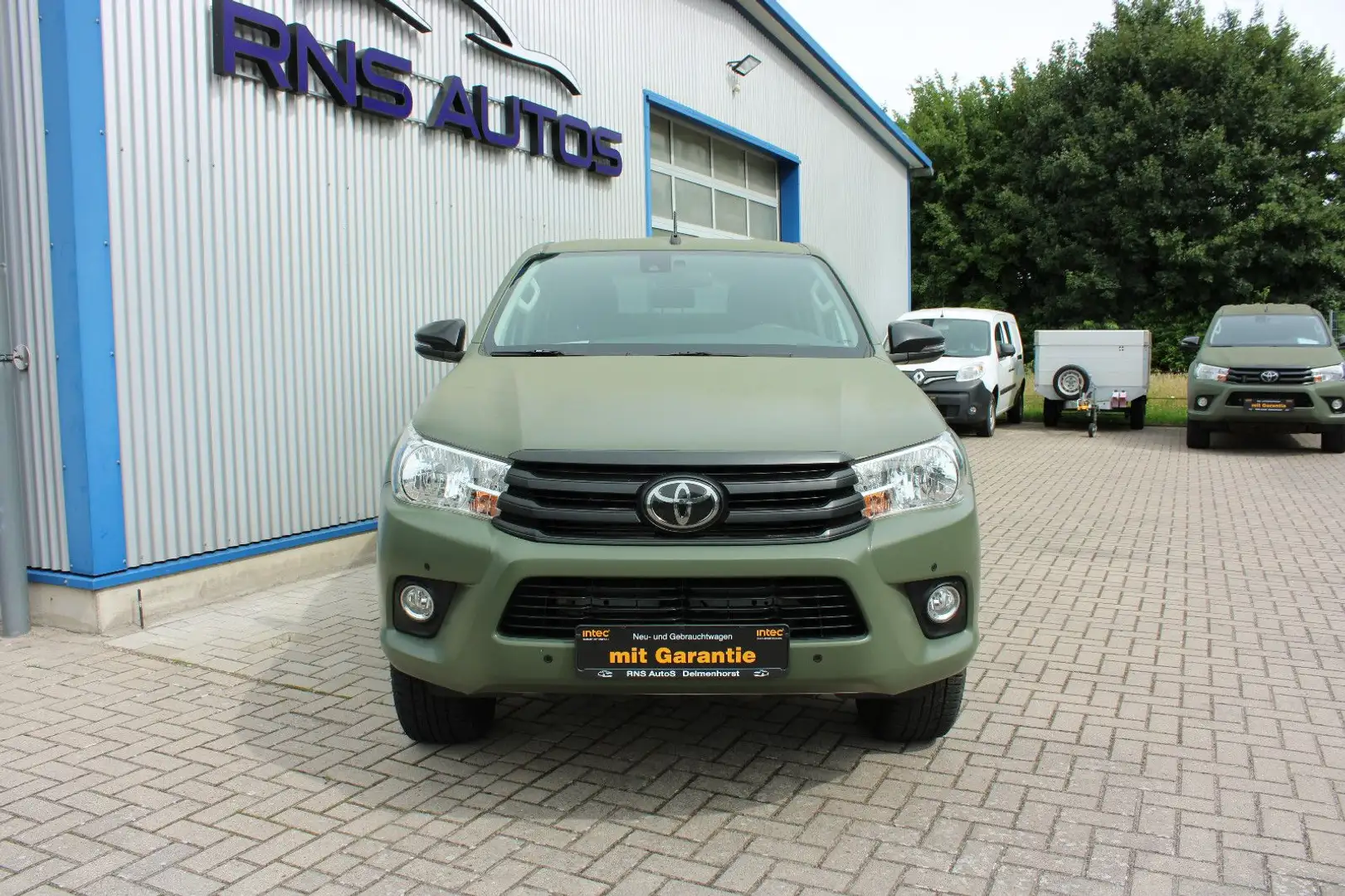 Toyota Hilux 2.4D-4D Double Cab DUTY,4x4/Hardtop//AHK Verde - 2