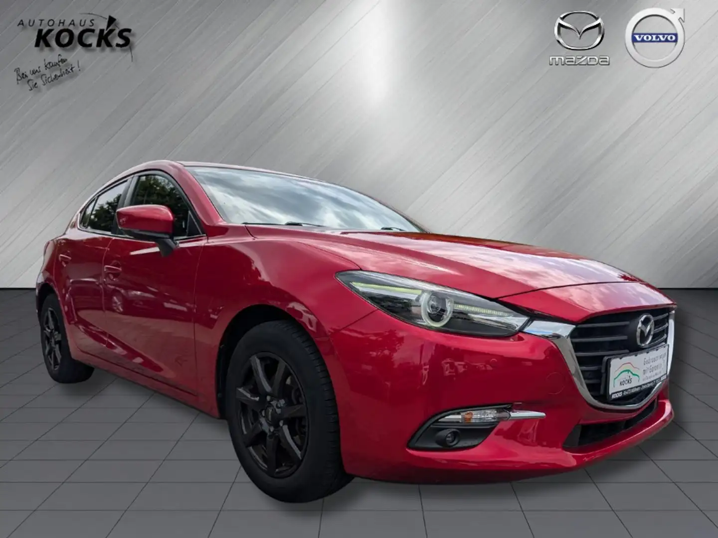 Mazda 3 Lim. Exclusive-Line Navi Kamera Rot - 1