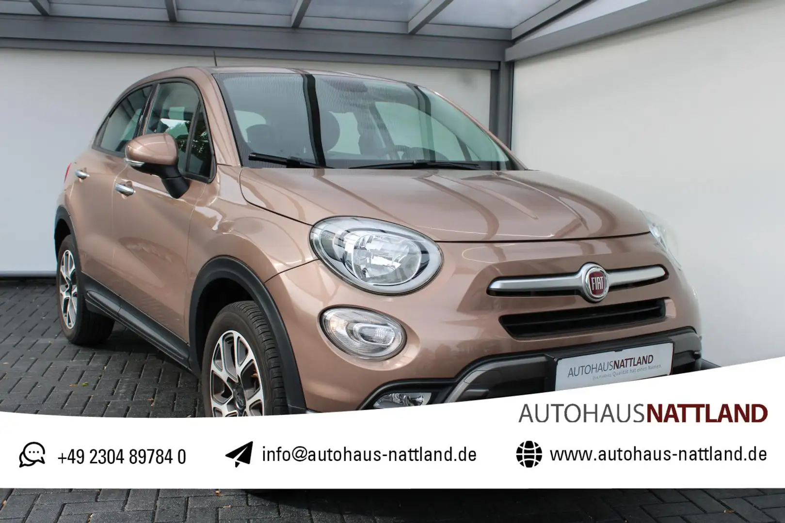 Fiat 500X Cross  Autom. PDC Navi Sitzh. DAB Braun - 1