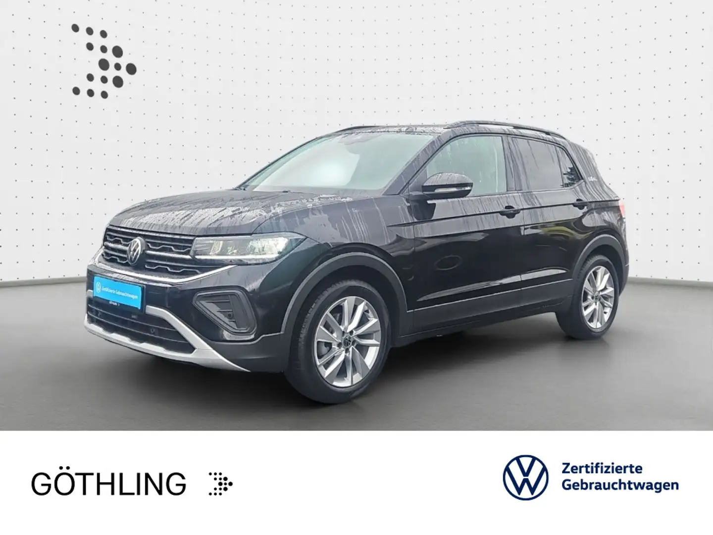 Volkswagen T-Cross GOAL 5-Gang*NAVI*LED*SHZ*PDC*ACC*Assist* Schwarz - 1