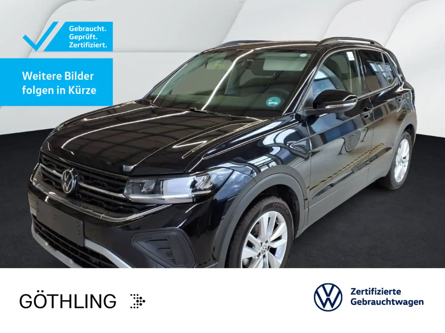 Volkswagen T-Cross Life GOAL 1.0 TSI*NAVI*LED*SHZ*PDC*ACC*A Schwarz - 1