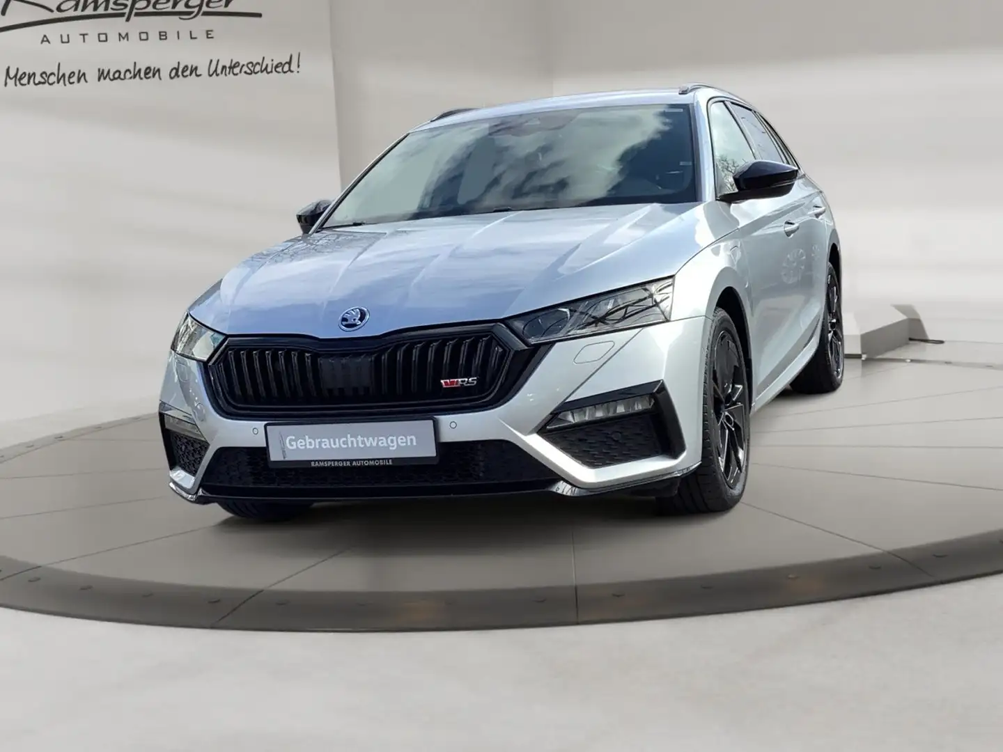 Skoda Octavia Combi 1.4 TSI DSG iV RS ACC Matrix Navi Silber - 2
