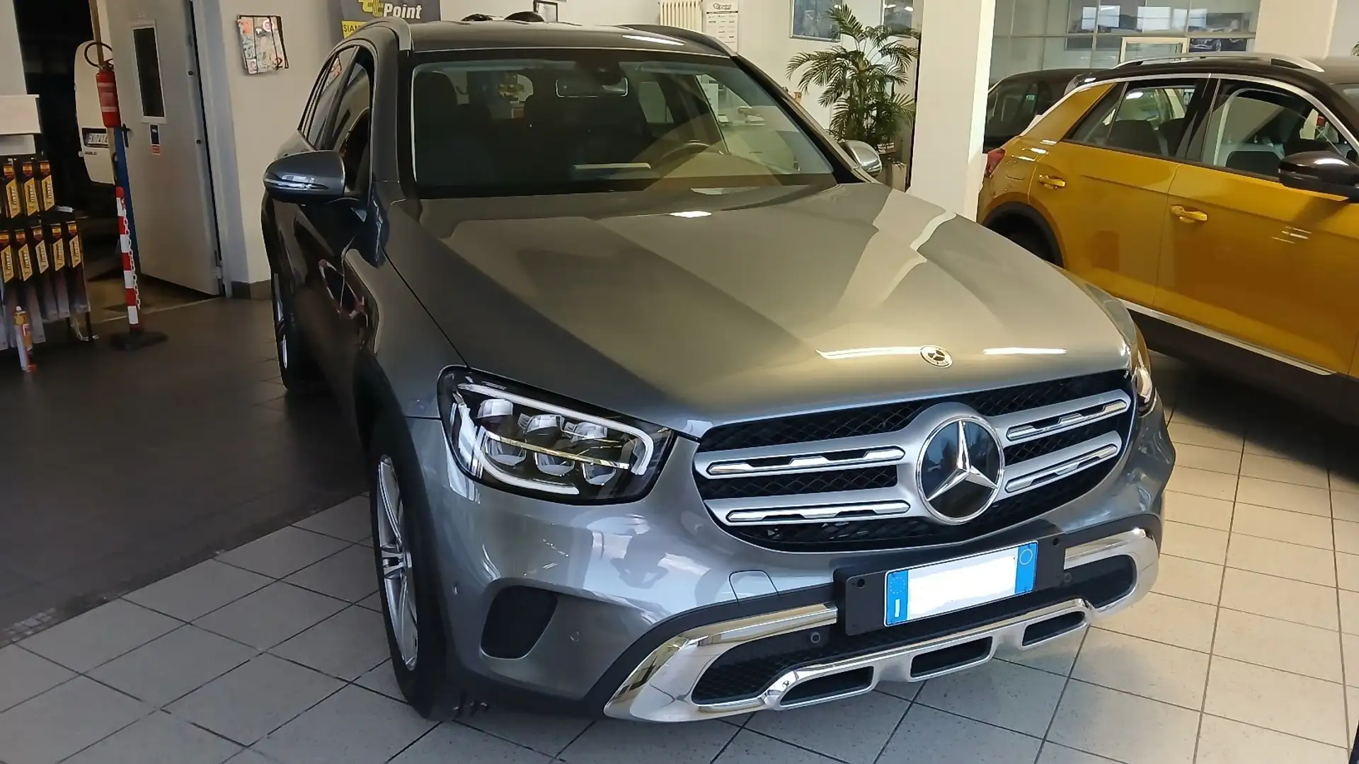 Mercedes-Benz GLC 220 d Premium Plus 4matic auto Km 40000 Grigio - 1