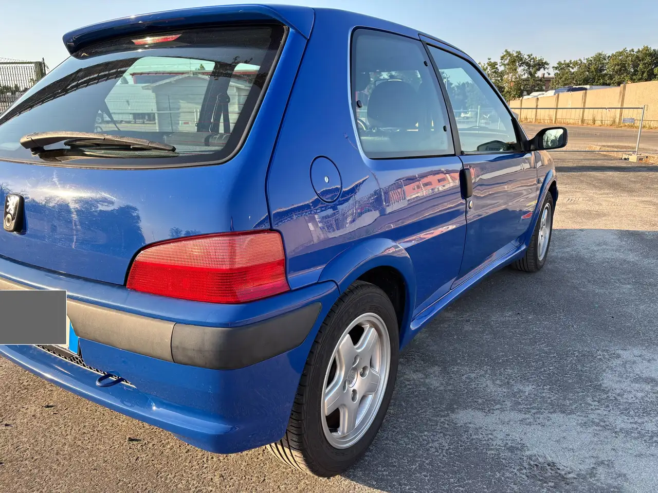 Peugeot 106 ASI - Blu Santorini - 1999 - swap, foto 2