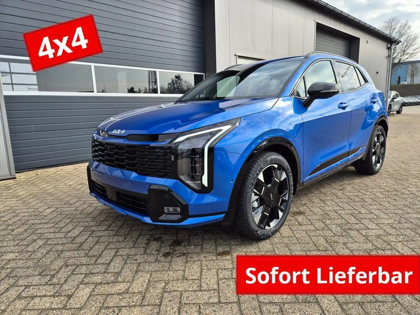 Kia Sportage 1.6 T-GDi 180PS 4x4 AWD Automatik GT-Line NEUES... Blau - 1