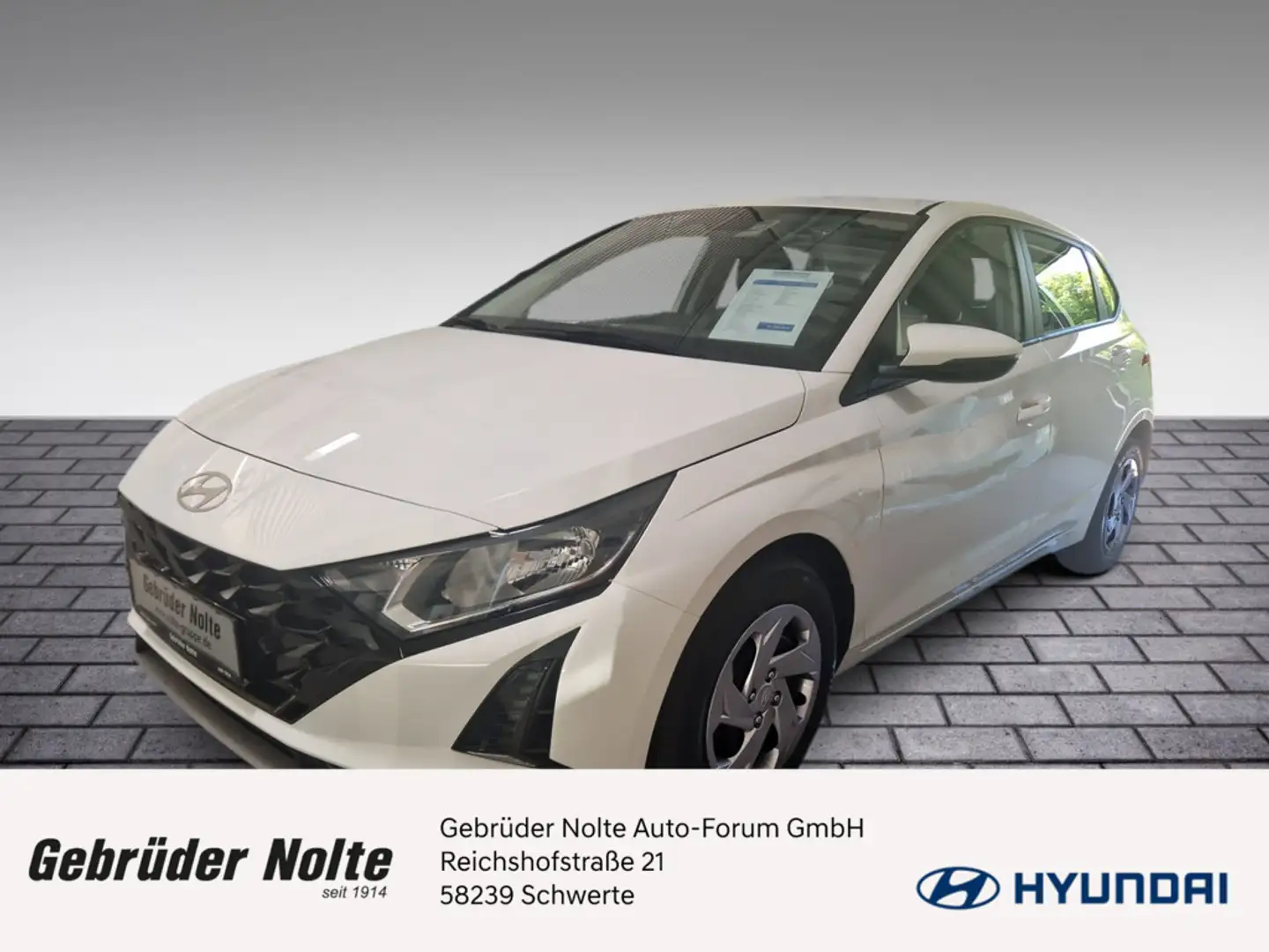 Hyundai i20 1.0 T-GDI SELECT KLIMA PDC KAMERA NAVI Weiß - 1