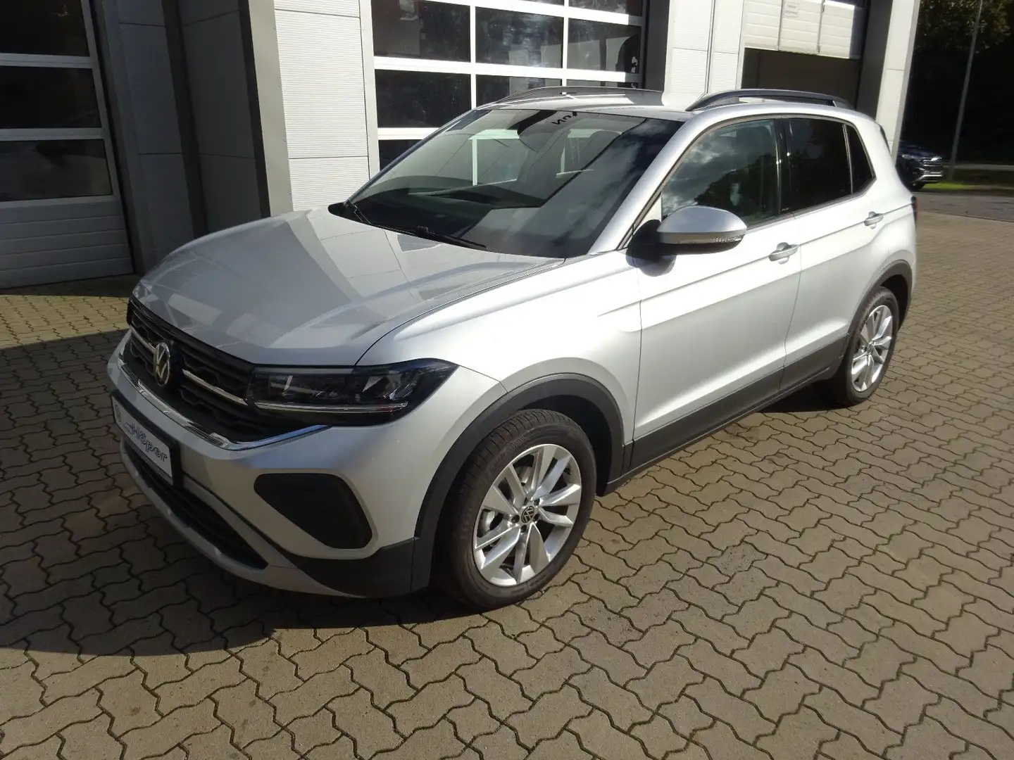 Volkswagen T-Cross 1.0 TSI DSG Life+LED+Freisprechein. Silber - 1