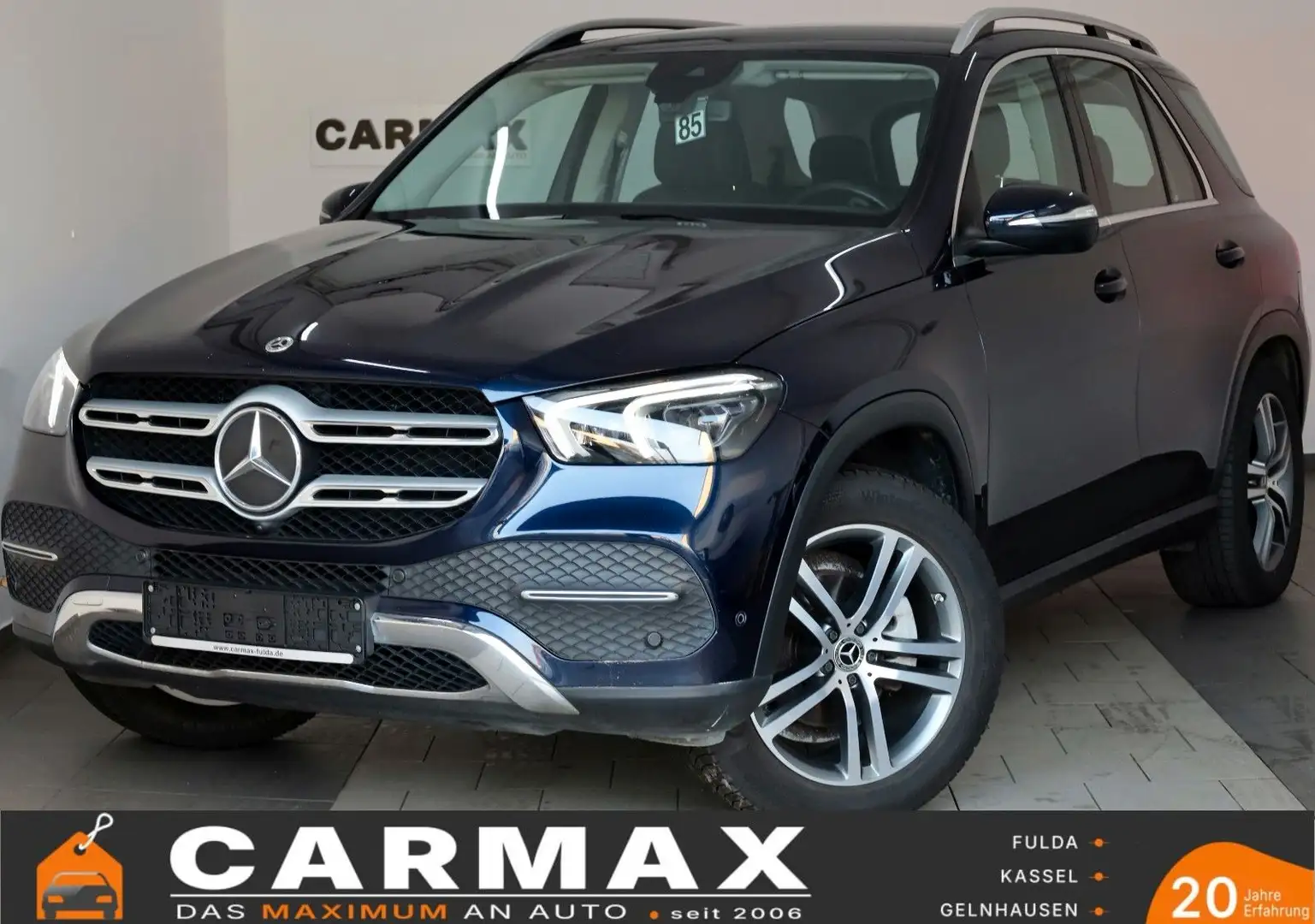 Mercedes-Benz GLE 300 d 4M,Leder,Navi,LED,Burmester,Kam360,AHK Niebieski - 1