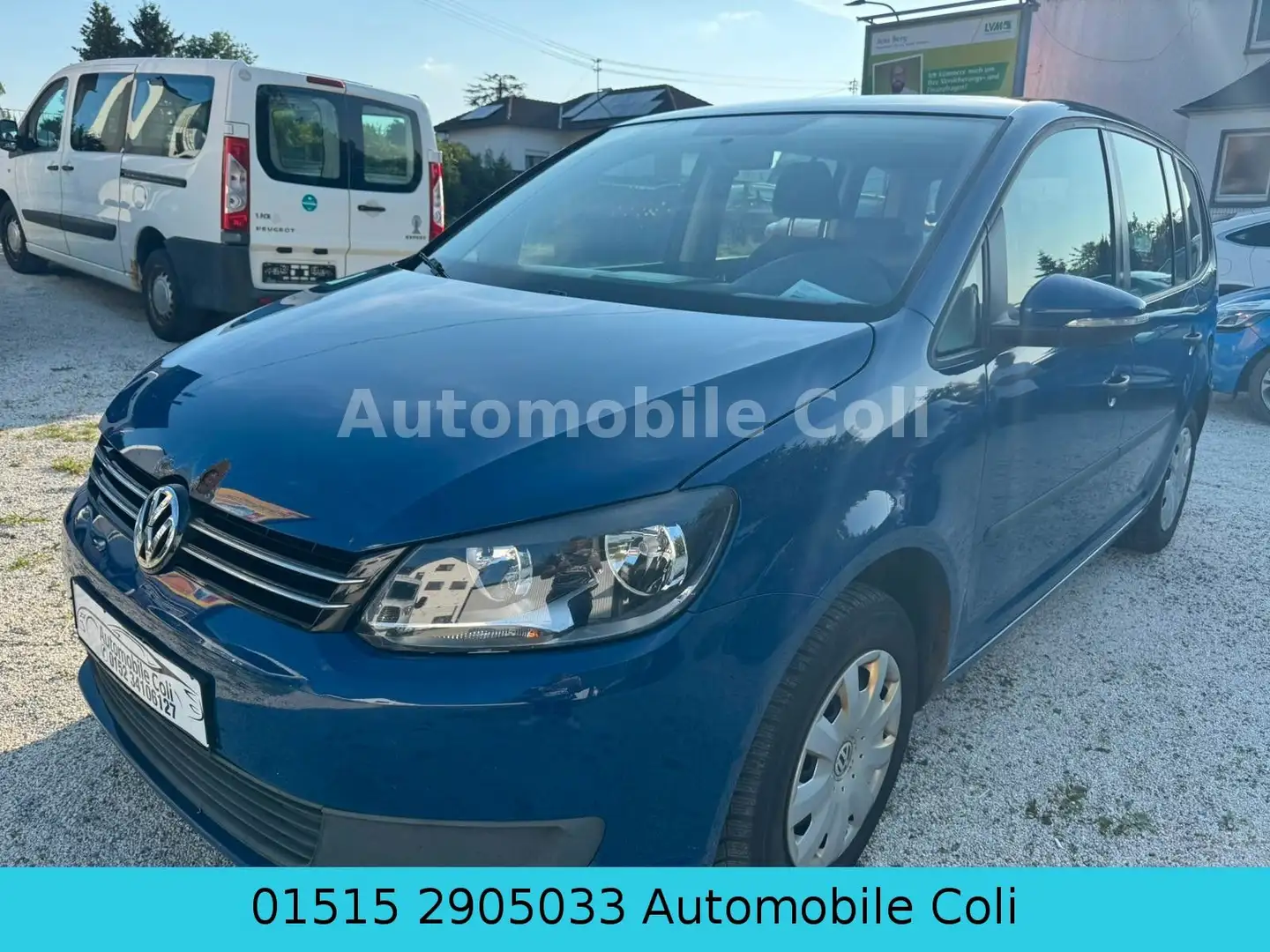 Volkswagen Touran Trendline+Klima+Euro 5 Bleu - 1
