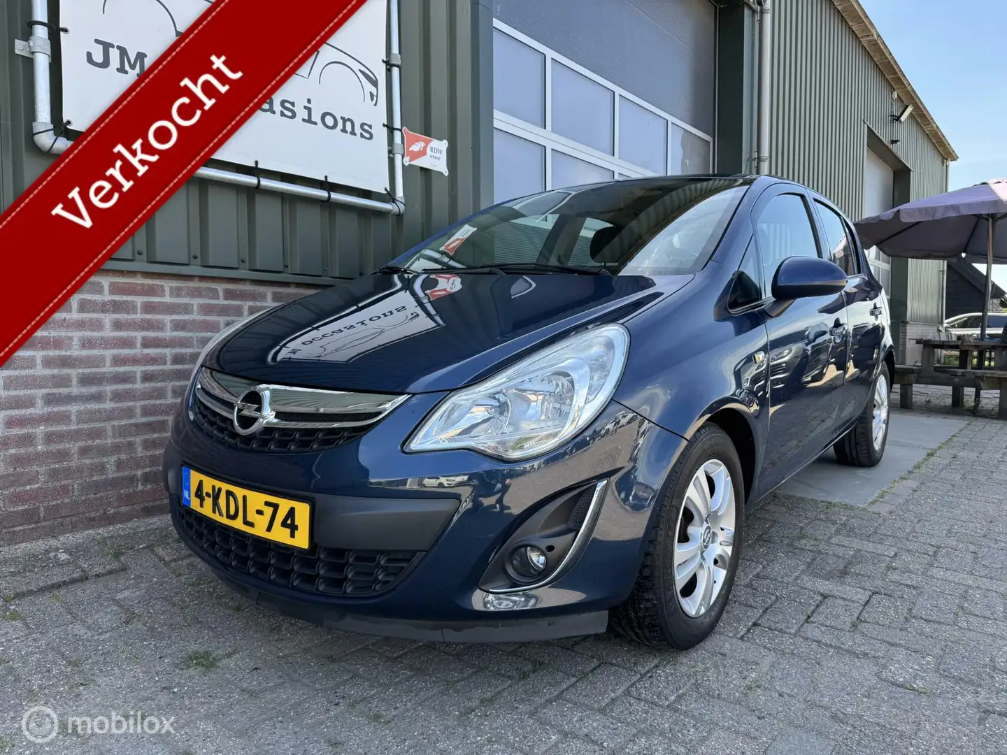 Opel Corsa 1.4-16V Cosmo|Airco|Stoel vw|Getint Glas|APK nieuw Blauw - 2