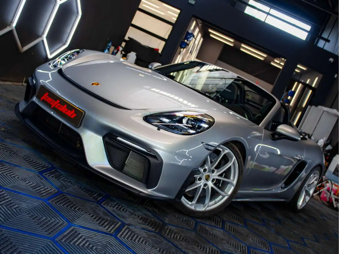 Porsche 718 Boxster Spyder porsche APPROVED 1AN Vert - 1