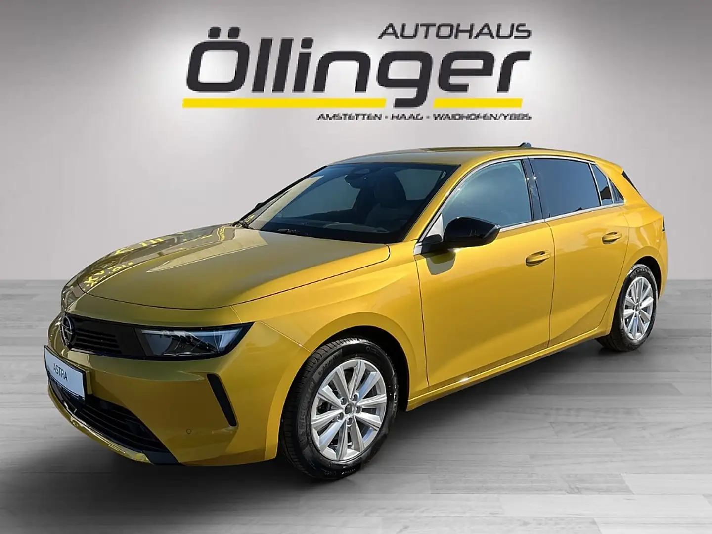 Opel Astra 1,2 Turbo MHEV Edition Aut. Gelb - 1