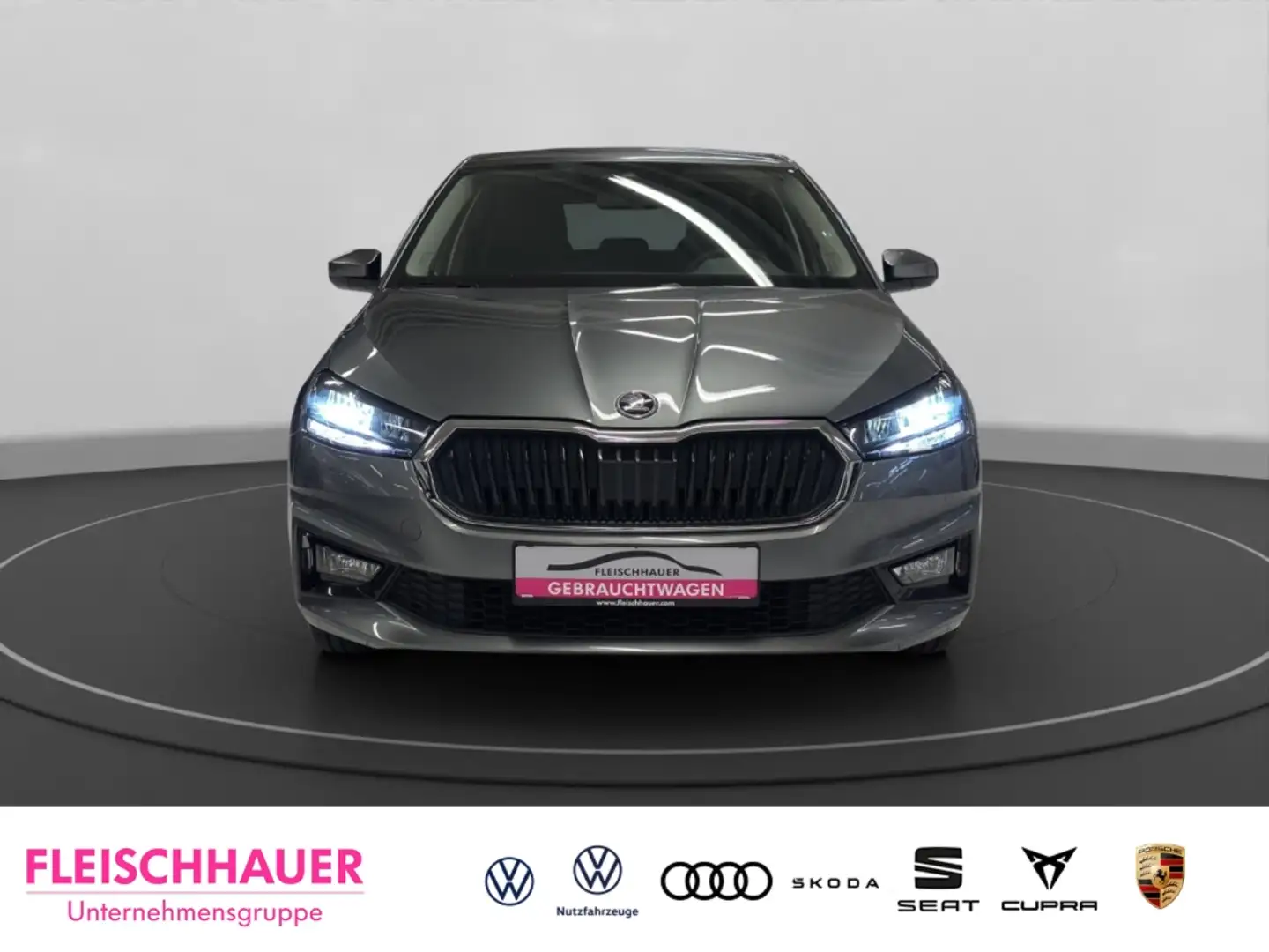 Skoda Fabia Active 1.0 TSI LED+PDC+SmartLink+SHZ+Klima+Telefon Grau - 2