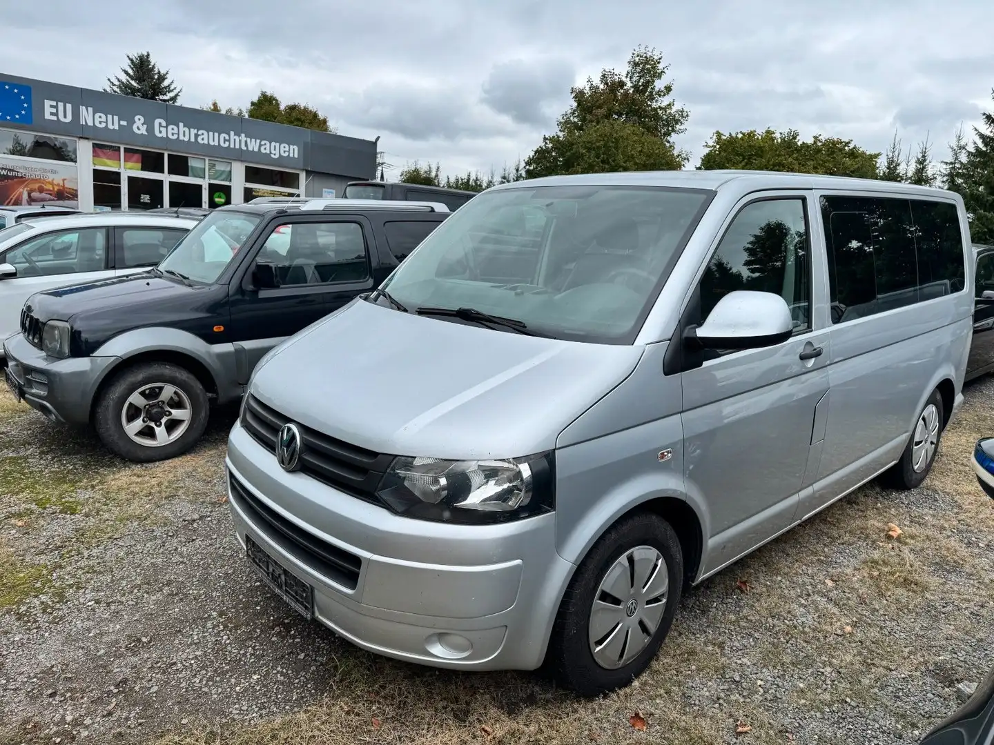 Volkswagen T5 Transporter Kasten-Kombi Kombi Argent - 2