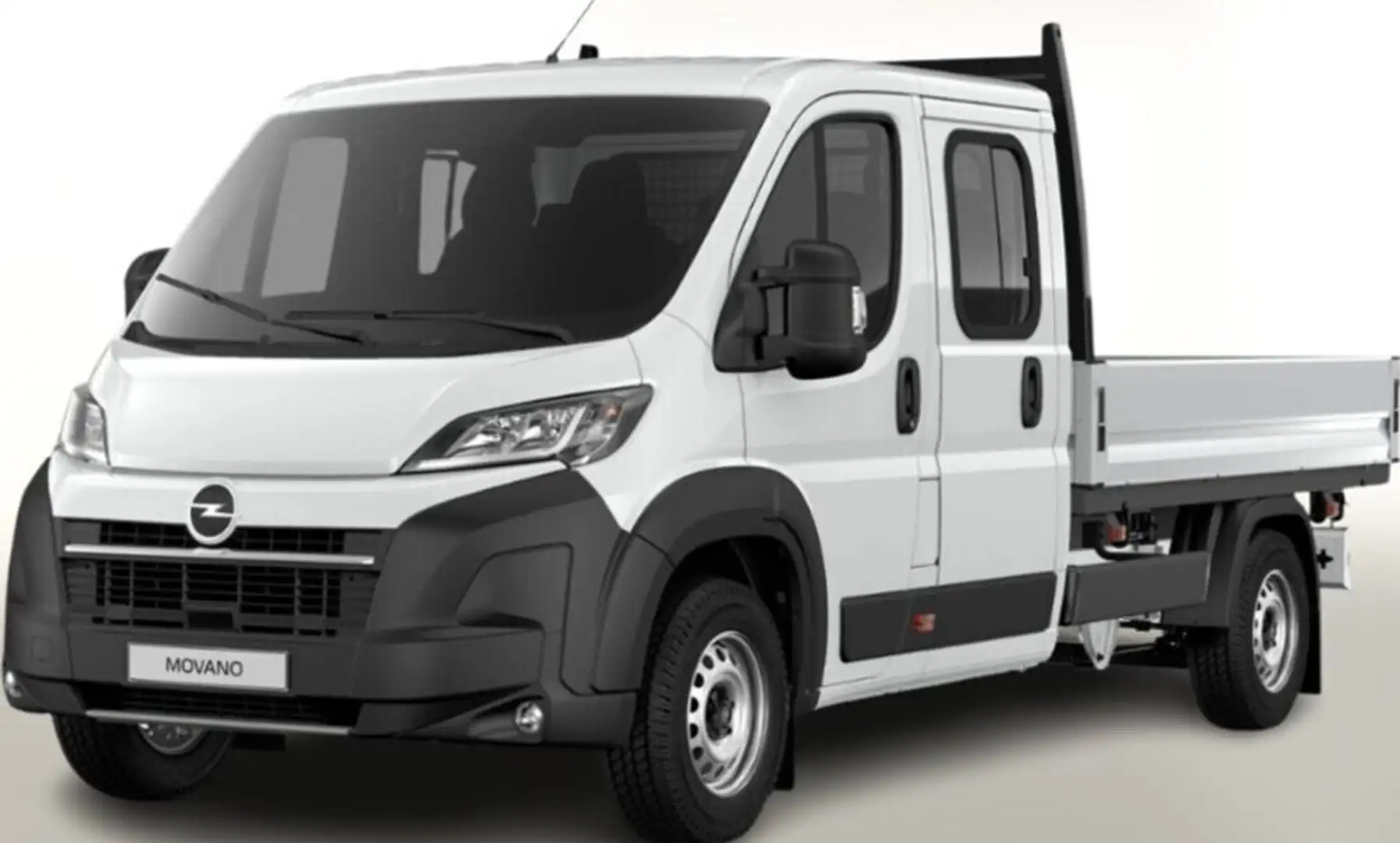 Opel Movano Opel Pritsche DoKa 35+ L3 NSW AppleC Kam Weiß - 1