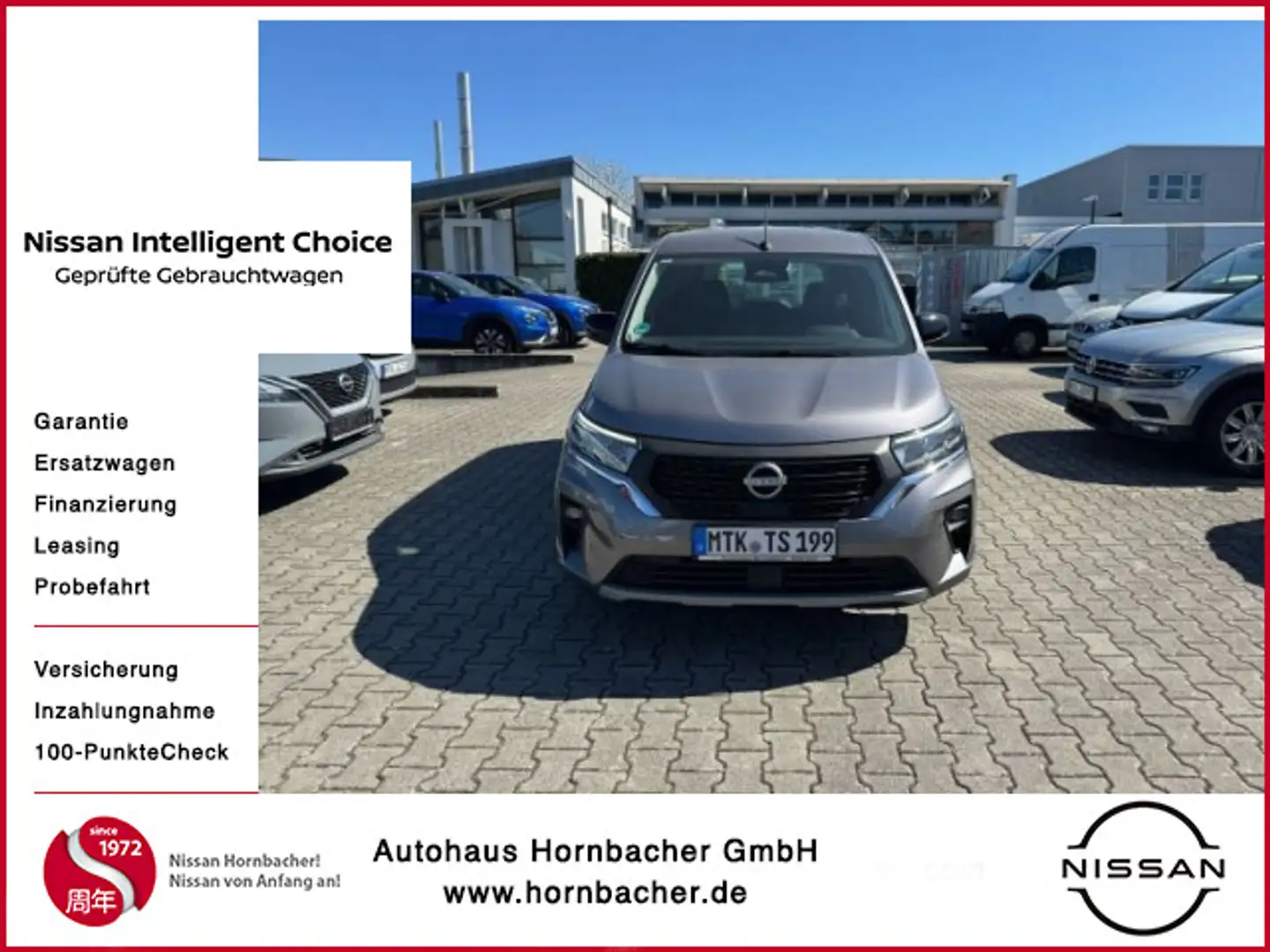 Nissan Townstar DIG-T 130 L1 N-Connecta Grau - 1