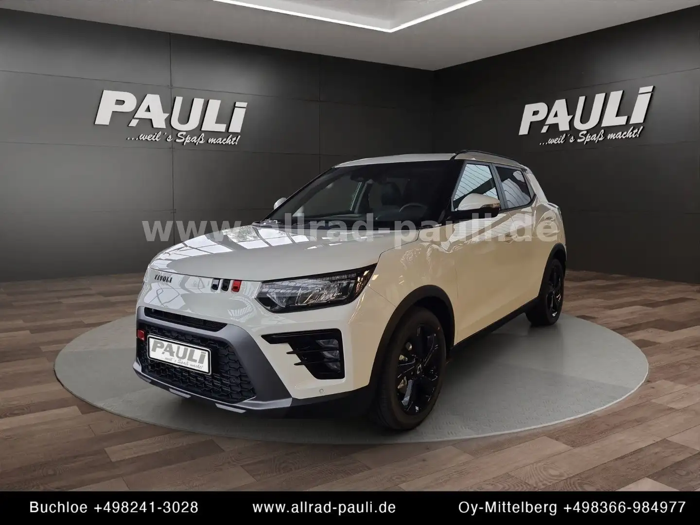 SsangYong Tivoli 1.5 T-GDI Blackline Automatik MY2024 Weiß - 1