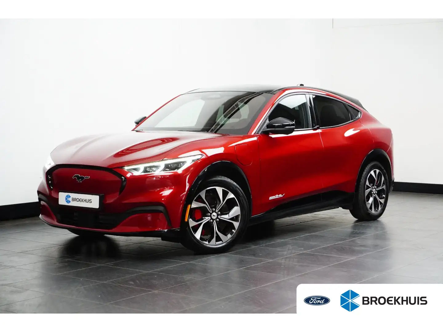 Ford Mustang Mach-E Extended AWD 98 kWh Pano-dak | B&O Audio | Memory Rouge - 1