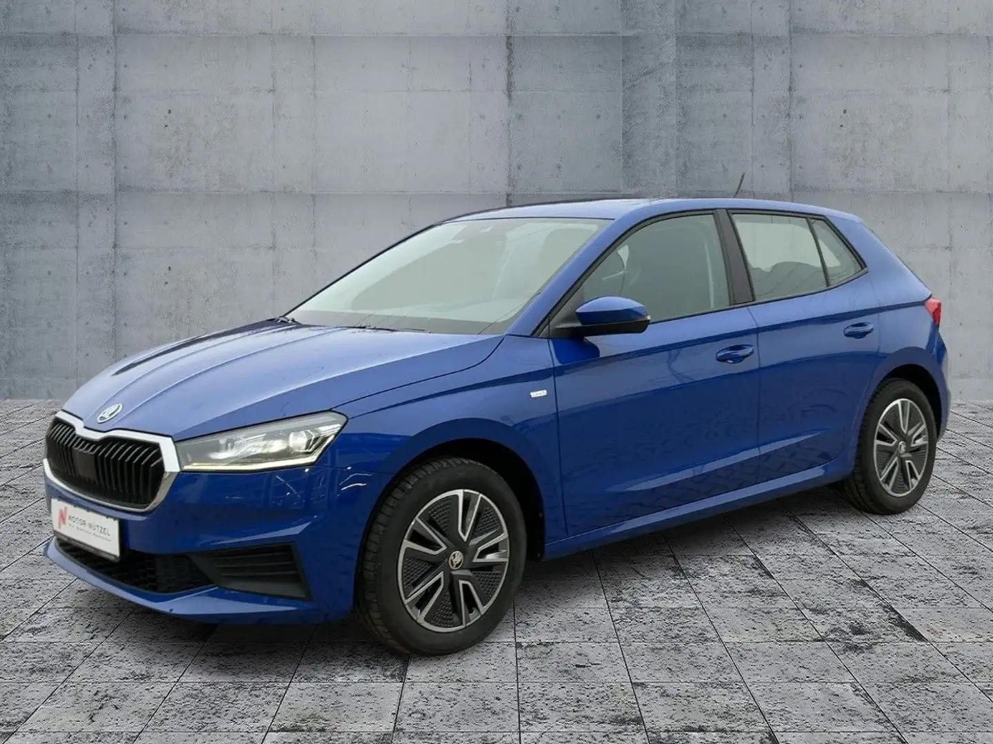 Skoda Fabia 1.0 TOUR LED+APP+DAB+MFA+MFL+GRA+PDC+KLIMA Blau - 2