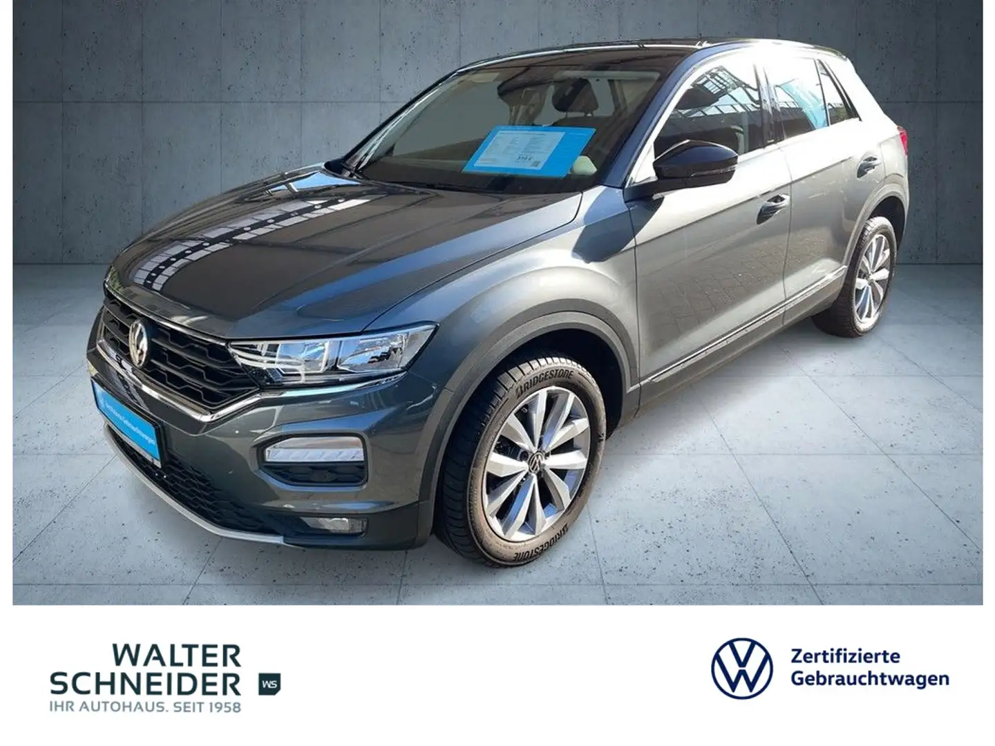 Volkswagen T-Roc 2.0 l TDI Style Navi PDC RFK Sitzhzg. Gris - 1