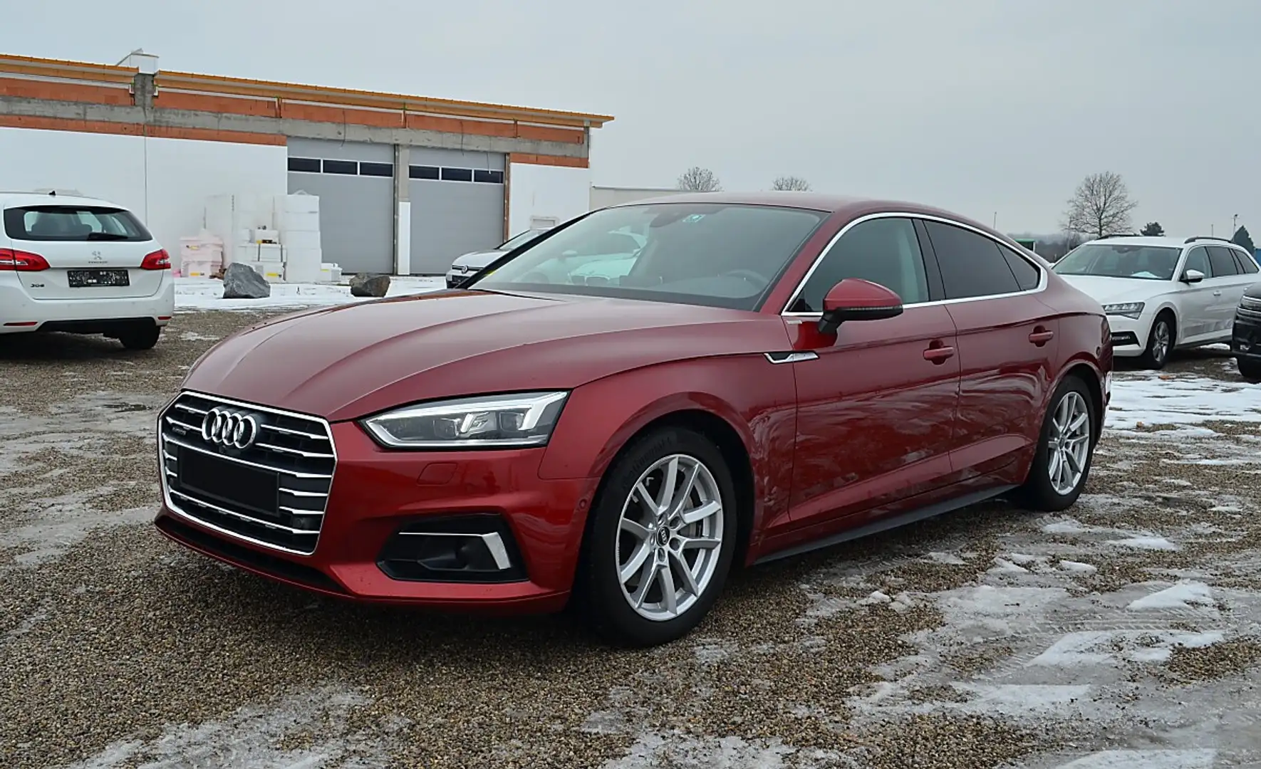 Audi A5 SB 2,0 TDI quattro sport S-tronic Rouge - 2