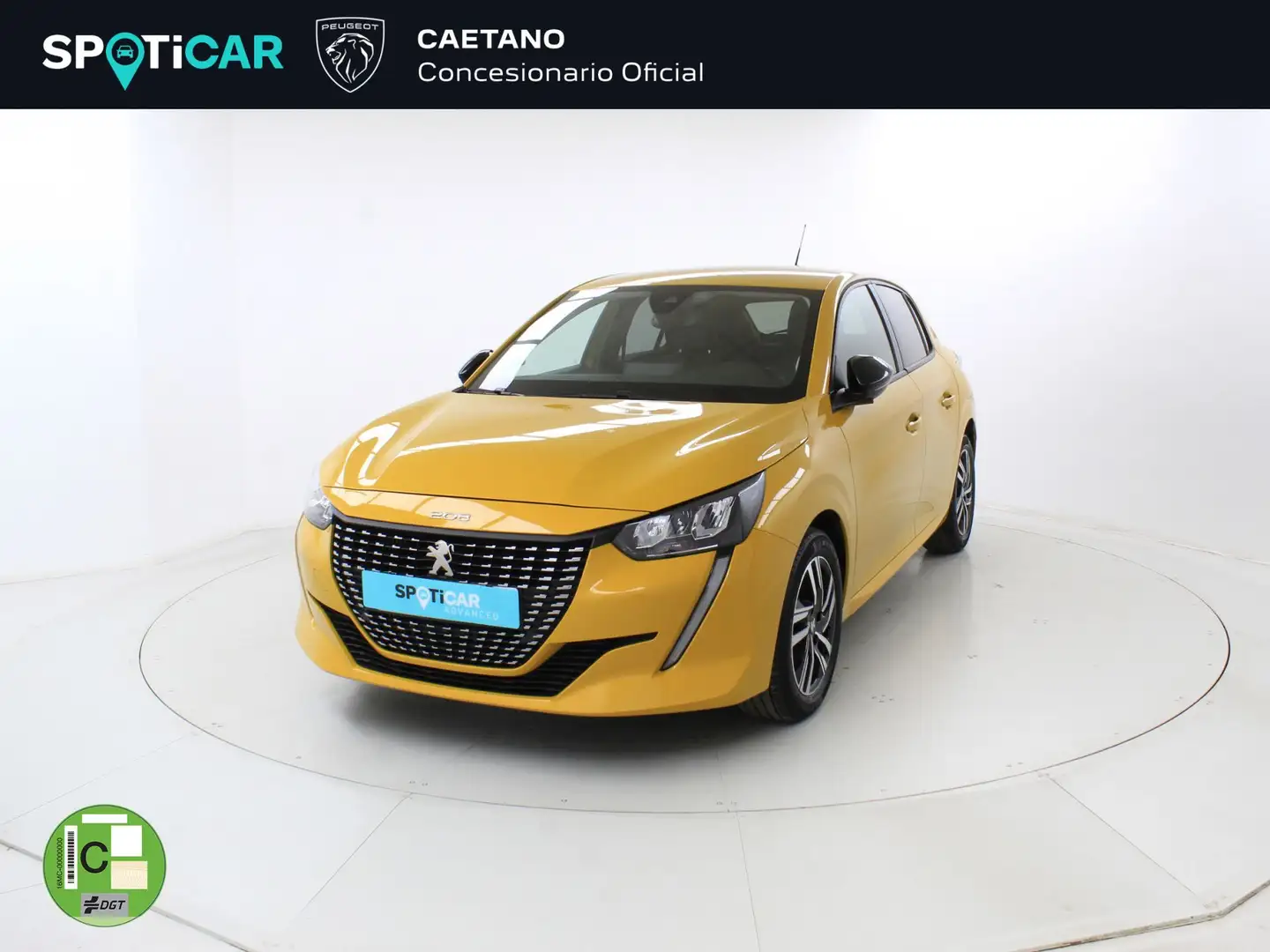 Peugeot 208 PureTech 73kW (100CV) Allure Amarillo - 2