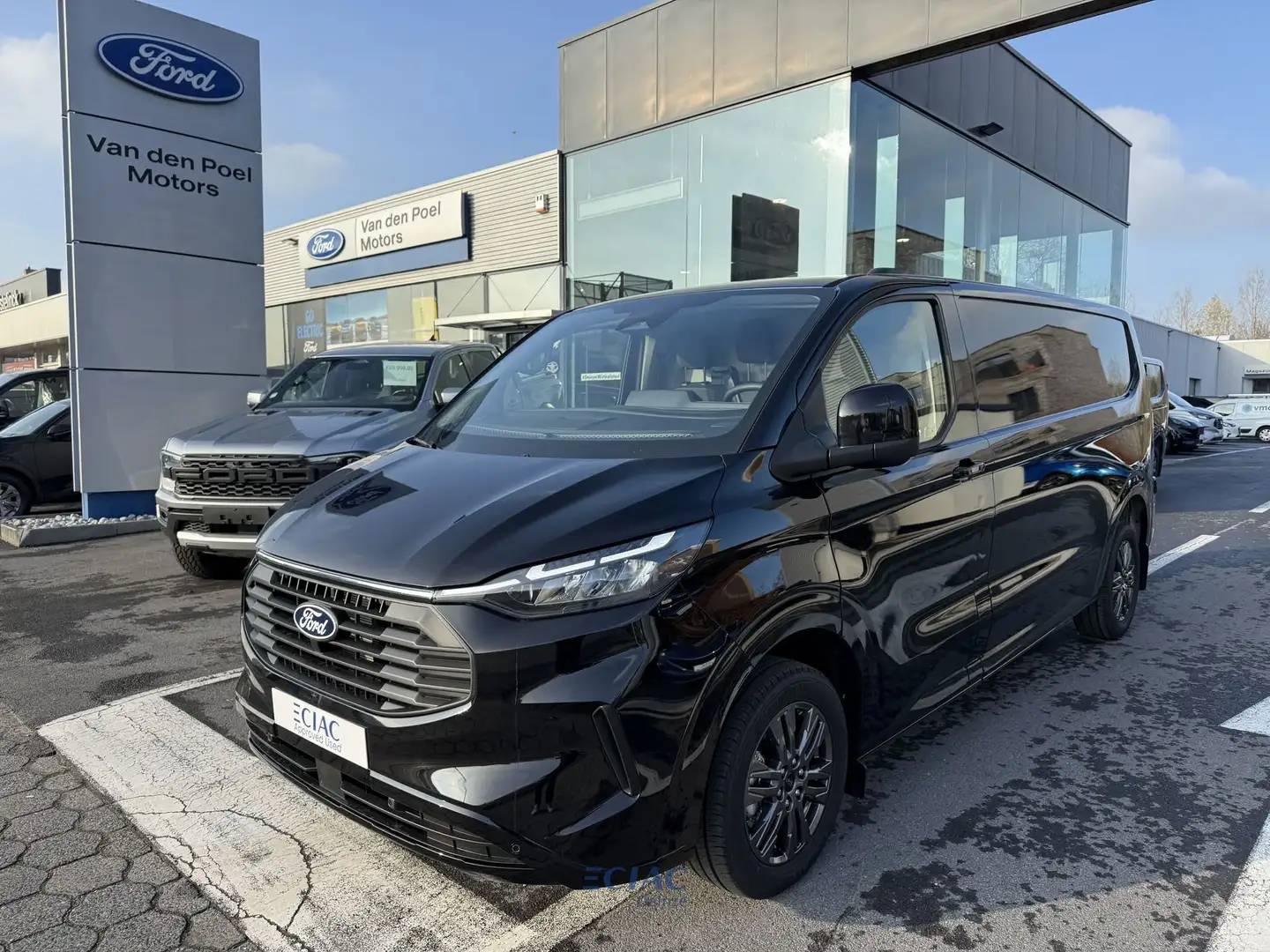 Ford Transit Custom 320L LWB Limited AUT - Verlengde Garantie Noir - 1