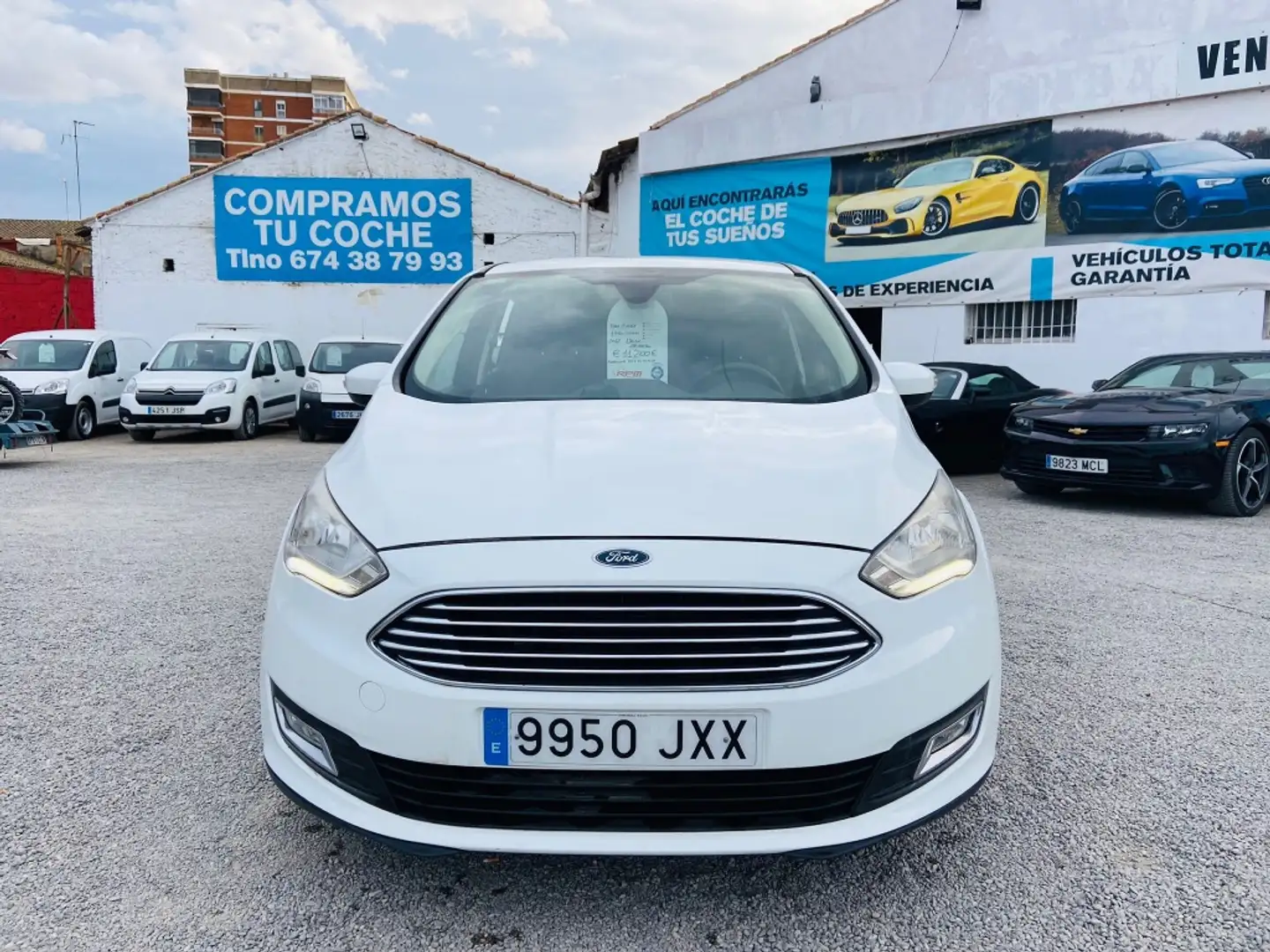 Ford C-Max 1.5TDCi Trend+ PS 120 Weiß - 2