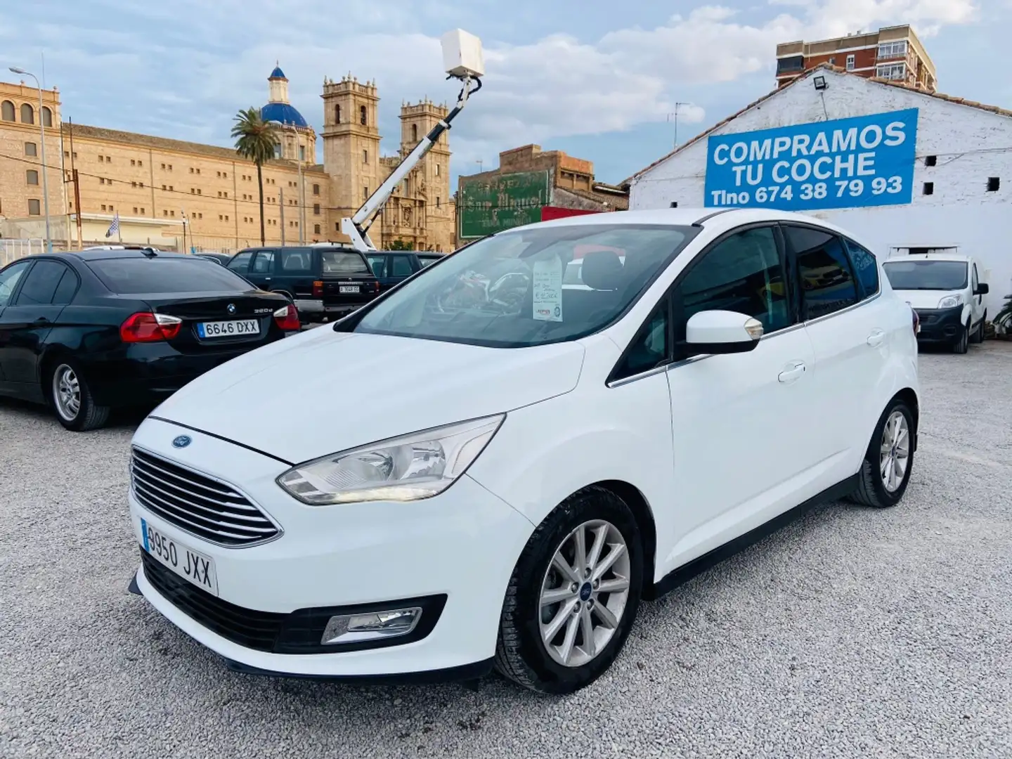 Ford C-Max 1.5TDCi Trend+ PS 120 Blanc - 1