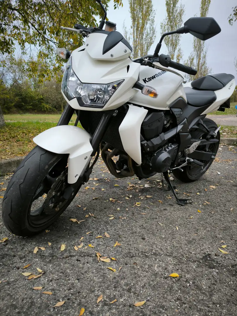 Kawasaki Z 750 Bílá - 1