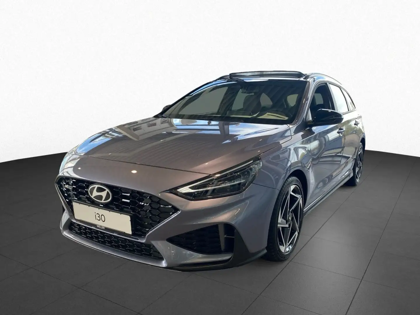 Hyundai i30 KOMBI MY25 1.5 T-GDI N-LINE SITZ-PAKET PANO Bleu - 2