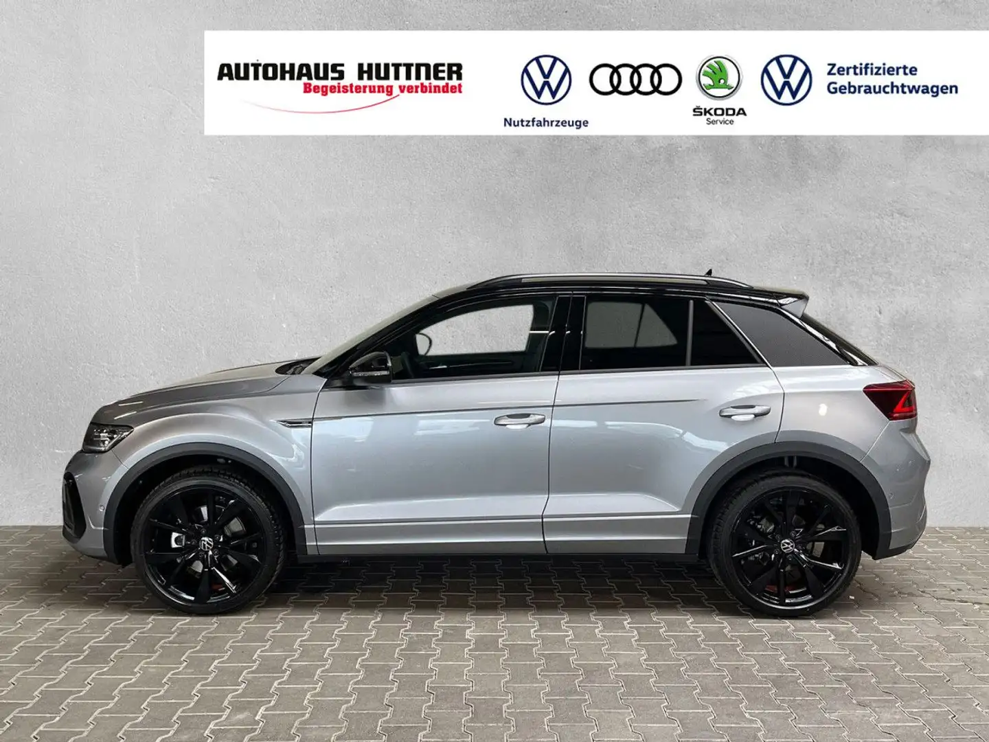 Volkswagen T-Roc R-LINE 2.0 TSI 4M DSG NAVI AHK LED ACC PDC Argent - 2