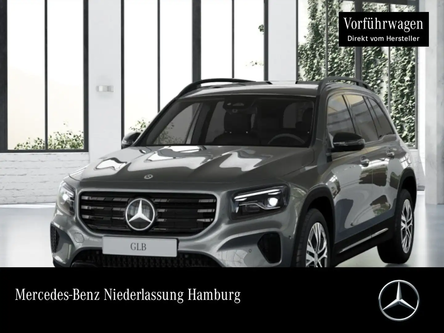 Mercedes-Benz GLB 200 d PROGRESSIVE+NIGHT+PANO+AHK+MULTIBEAM+8G Grau - 1