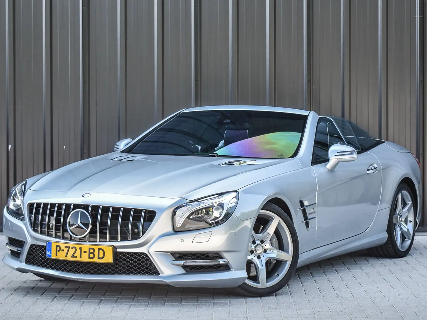 Mercedes-Benz SL 500 AMG | CAMERA | HARMAN KARDON AUDIO | PANORAMADAK | Gris - 2
