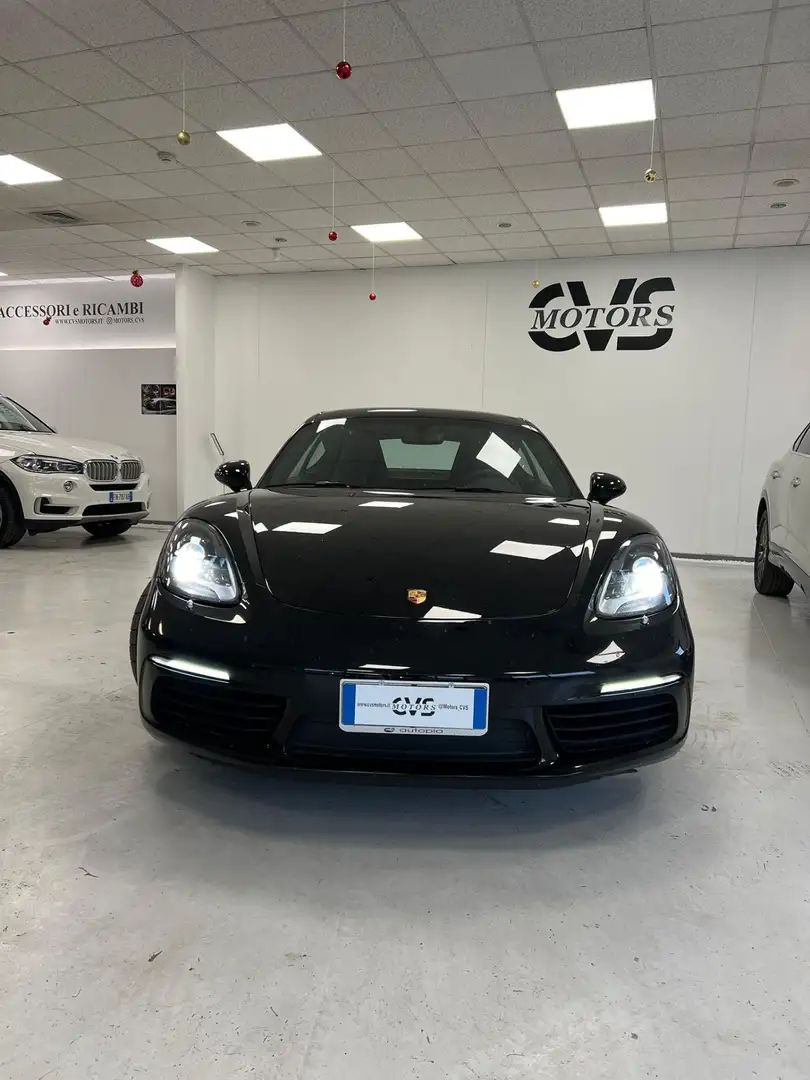 Porsche Cayman 718 2.0 T MANUALE GARANZIA 12/36 MESI Schwarz - 2