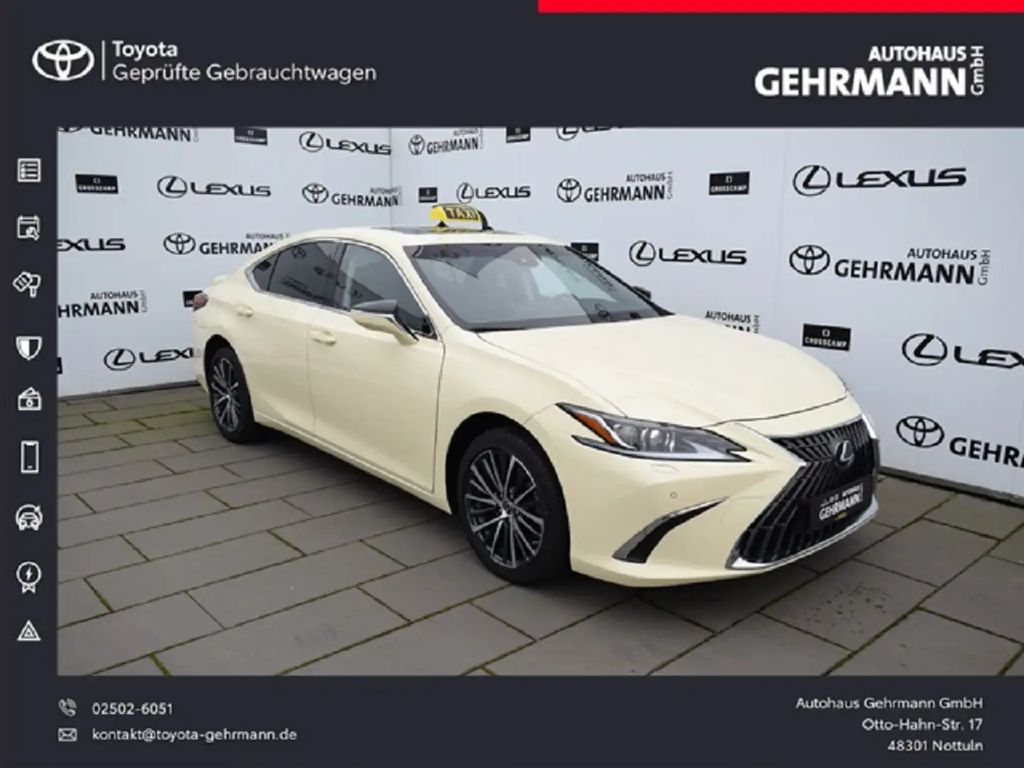 Lexus ES 300 h*Taxi*Intax* Beige - 1