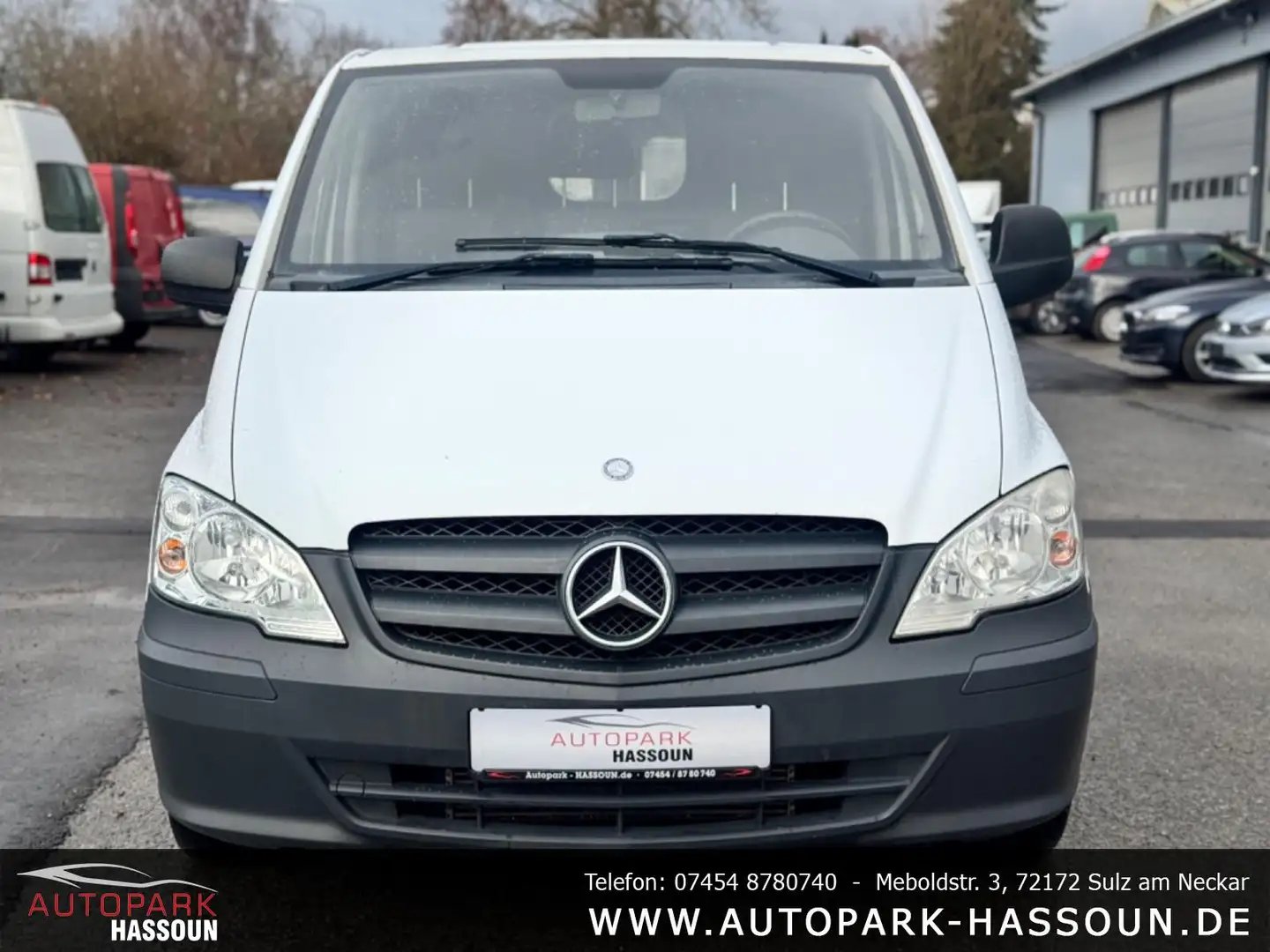 Mercedes-Benz Vito 110 CDI Kompakt/Kasten AHK Tempo 6-Gang. Weiß - 2