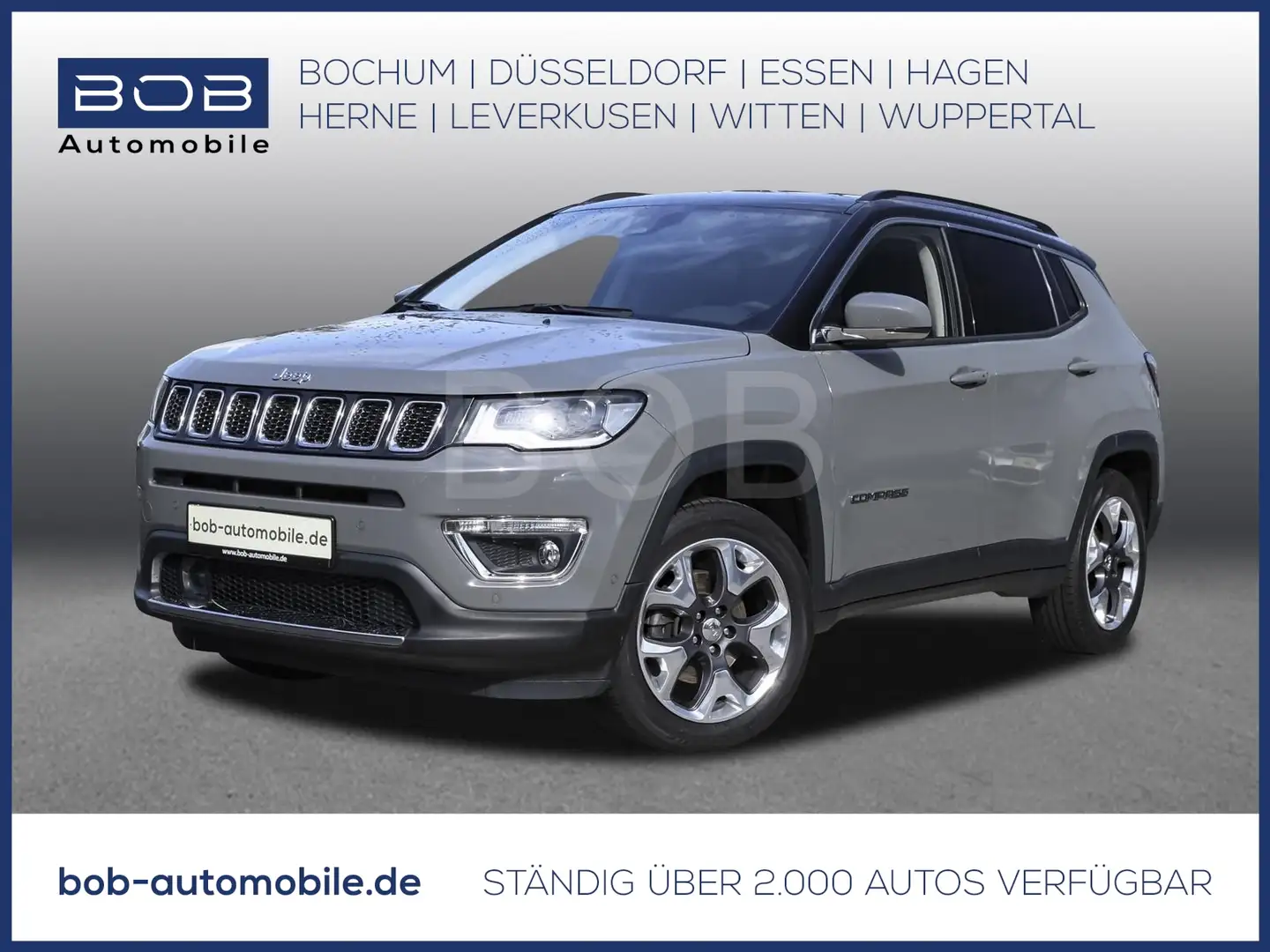 Jeep Compass 1.4 Limited NAVI KAMERA SHZ LHZ Grey - 1