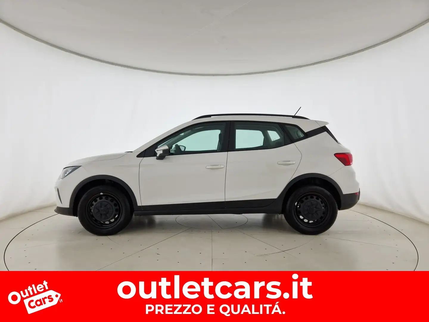 SEAT Arona 1.0 ecotsi fr 95cv Weiß - 2