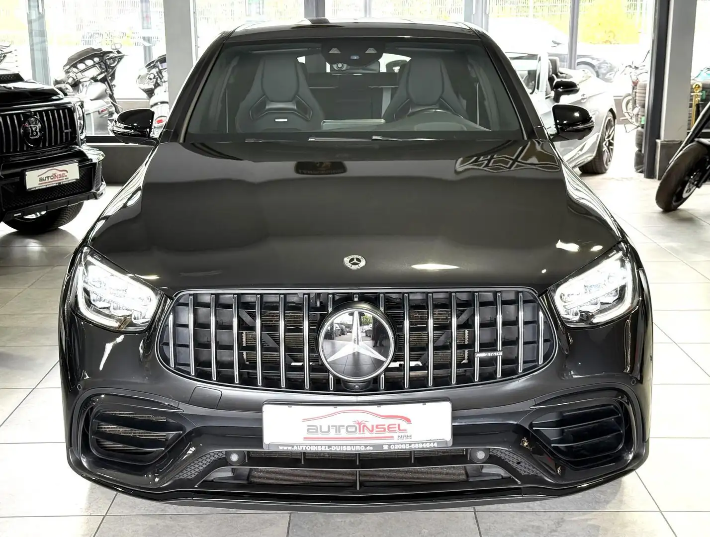 Mercedes-Benz GLC 63 AMG 4Matic+ Coupe Performance Luftfederung Zelená - 2