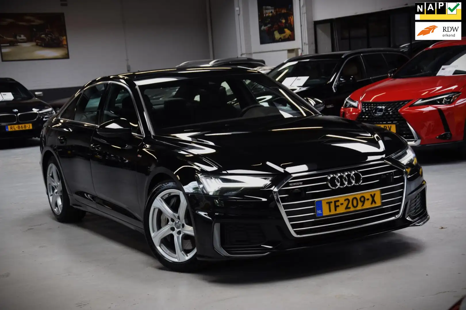 Audi A6 Limousine 3.0 V6 benzine 55 TFSI Quattro *2xS-Line Nero - 1