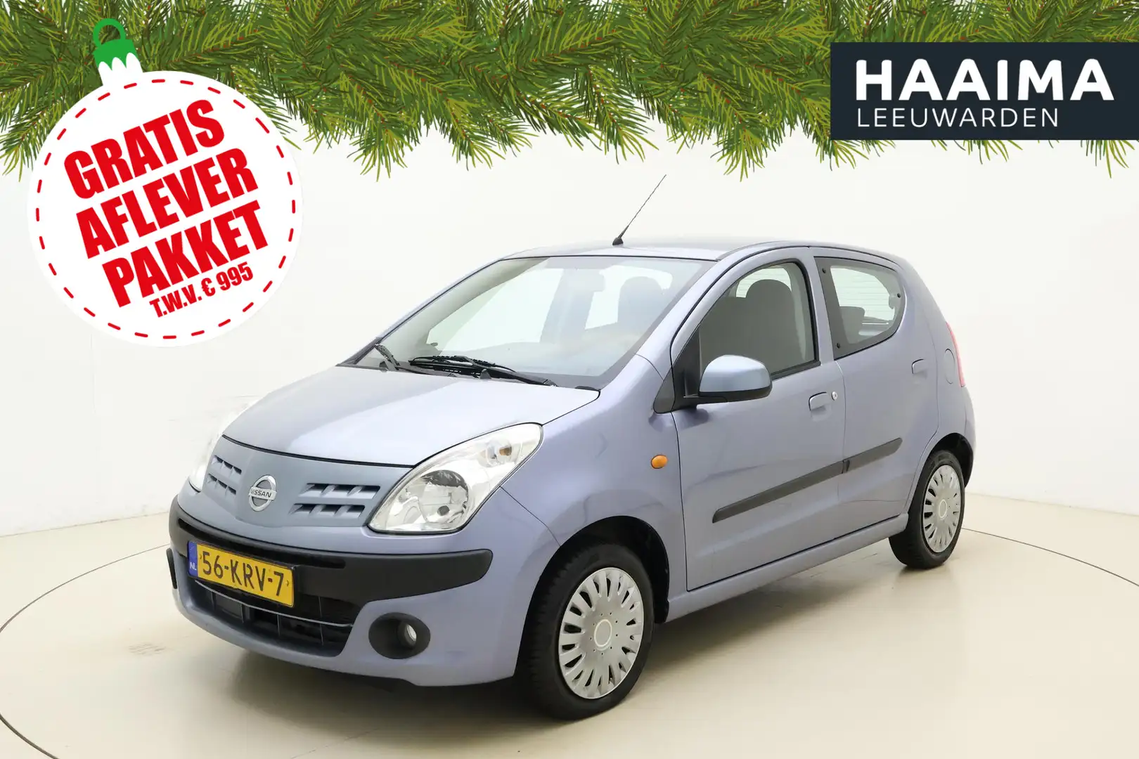 Nissan Pixo 1.0 Acenta 68 PK | Automaat | 5-Deurs | Elektrisch Gris - 1