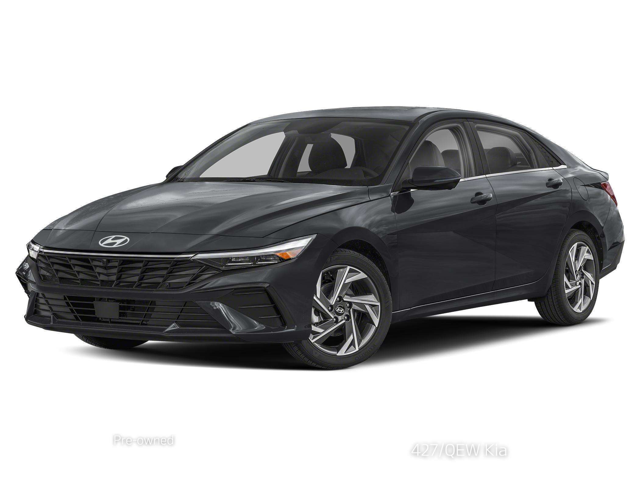 Black 2025 Hyundai Elantra Sedan  Automatic