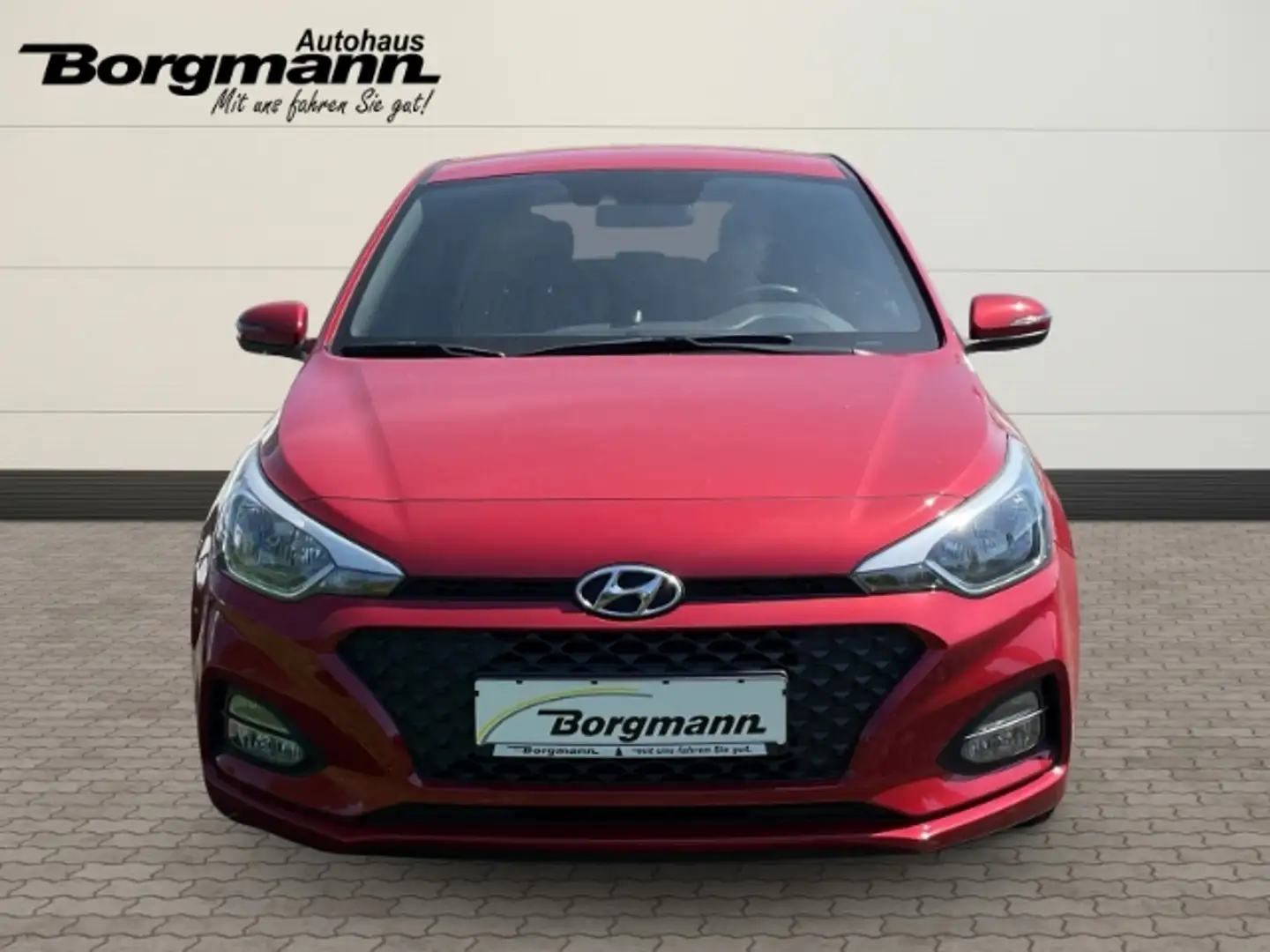 Hyundai i20 blue Trend 1.2 Bluetooth - - Tempomat Rot - 2