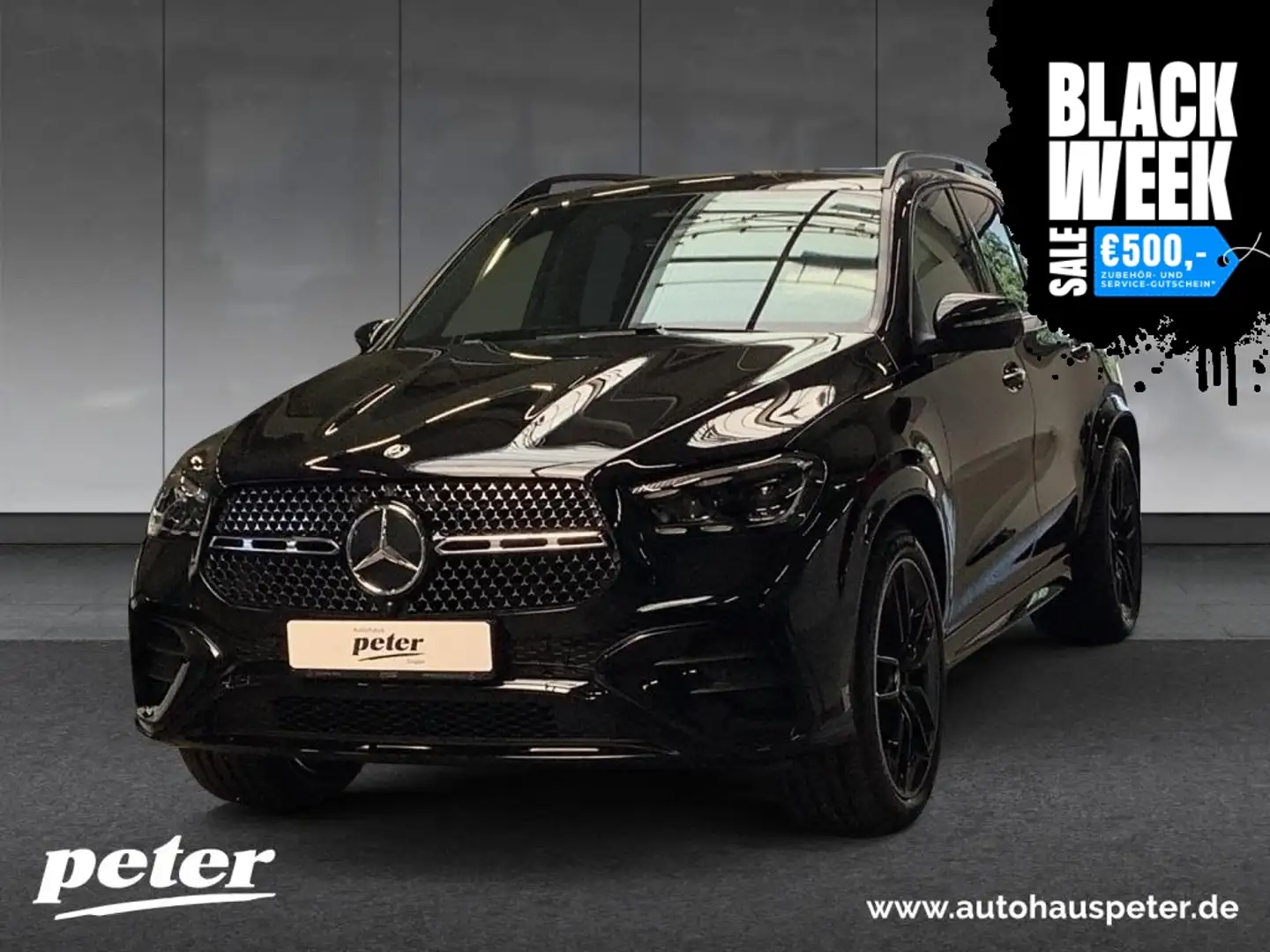 Mercedes-Benz GLE 450 4MATIC AMG+NIGHT+22"+AIRMATIC+360°KAMERA Zwart - 1