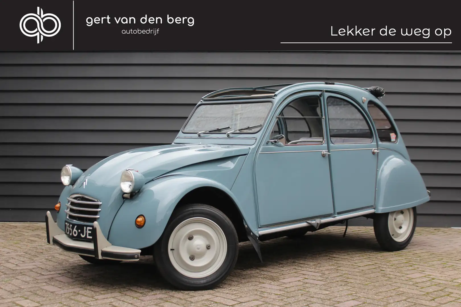Citroen Sonstige 2CV4 - ORG. NEDERLANDS - VOLLEDIG GERESTAUREEERD - Blau - 1
